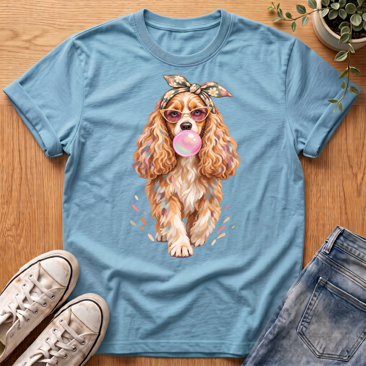 Cocker Spaniel Bubblegum T-Shirt