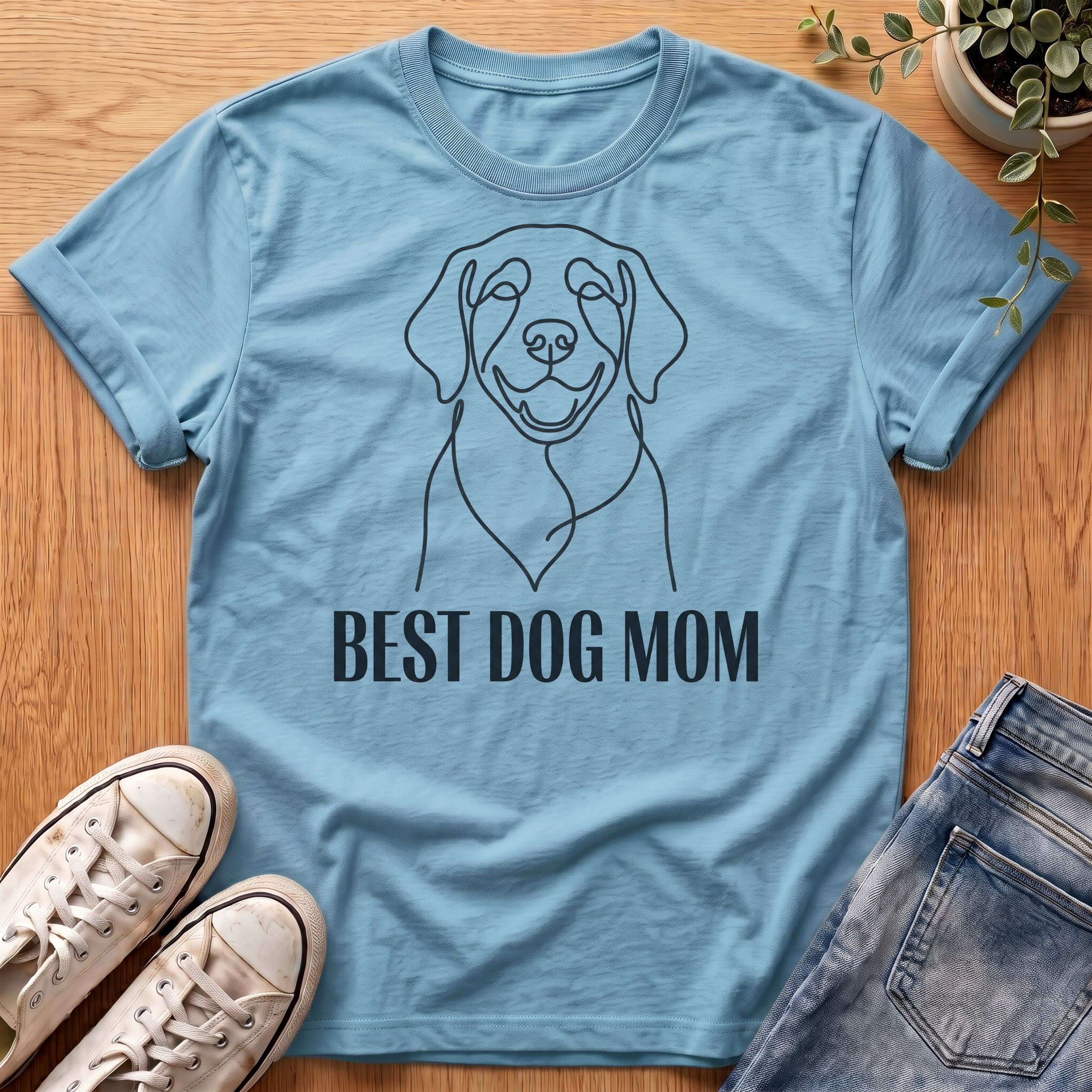 Best Dog Mom T-Shirt