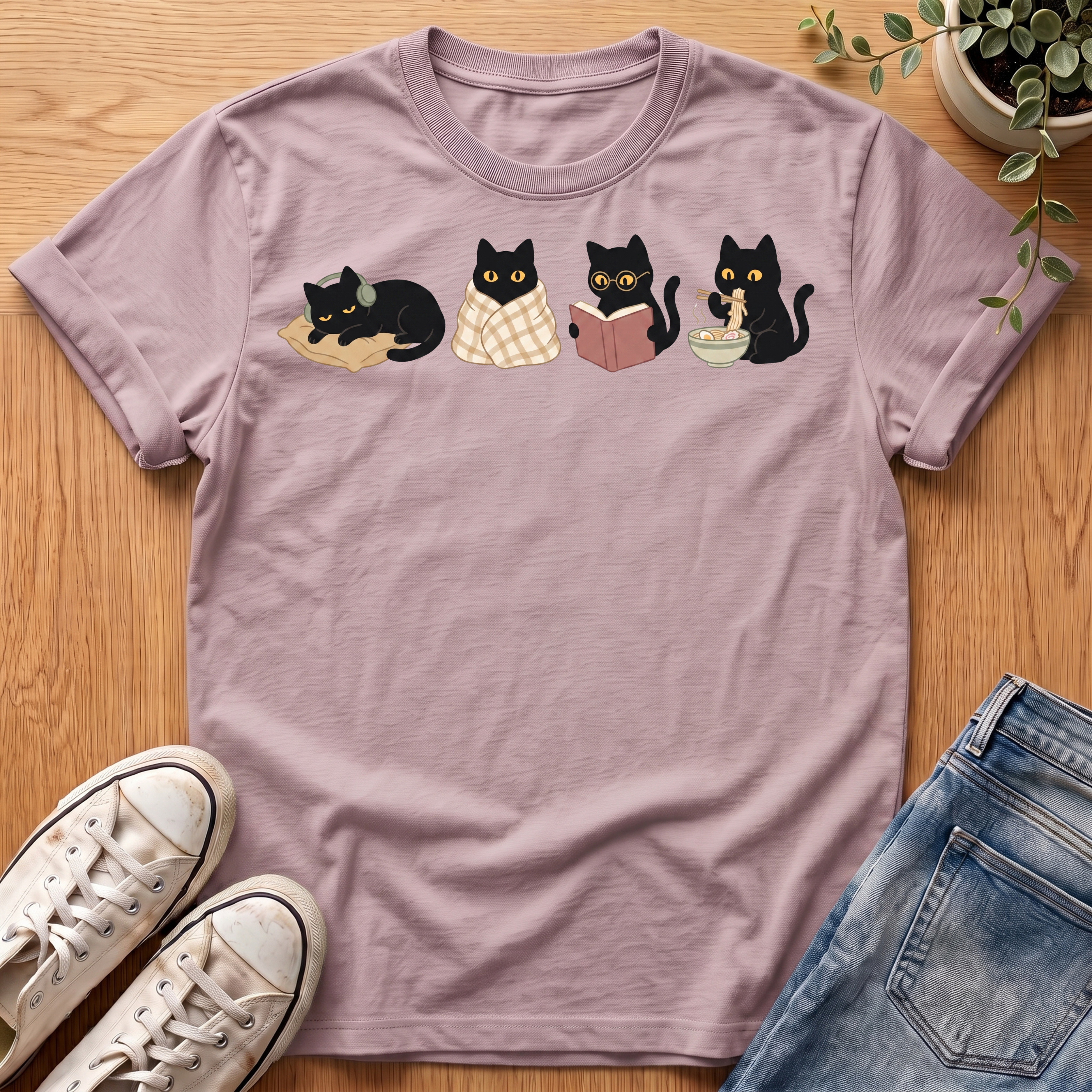 Cozy Cat Life T-Shirt