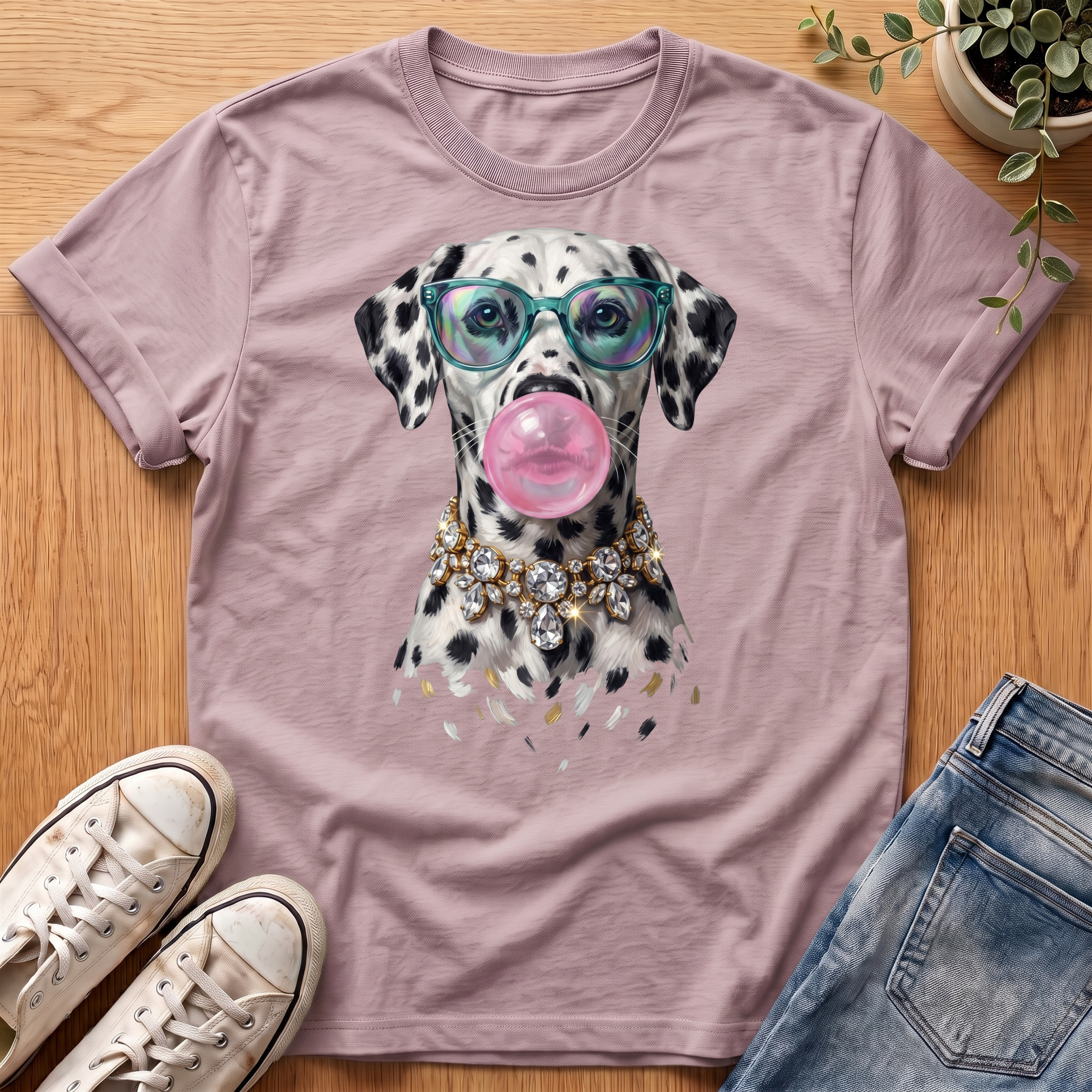 Diamonds & Dalmatian T-Shirt