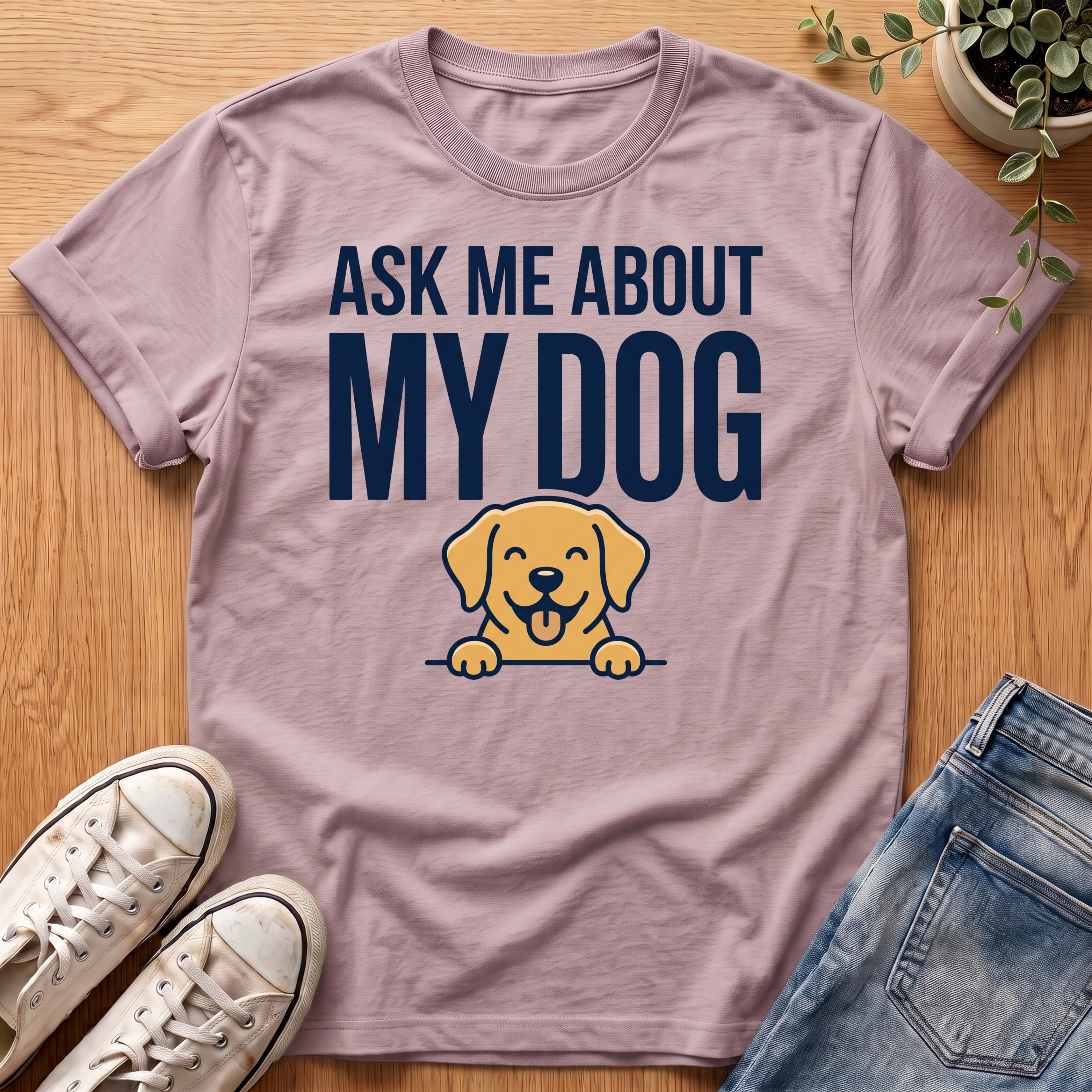 Ask Me About My Dog T-Shirt