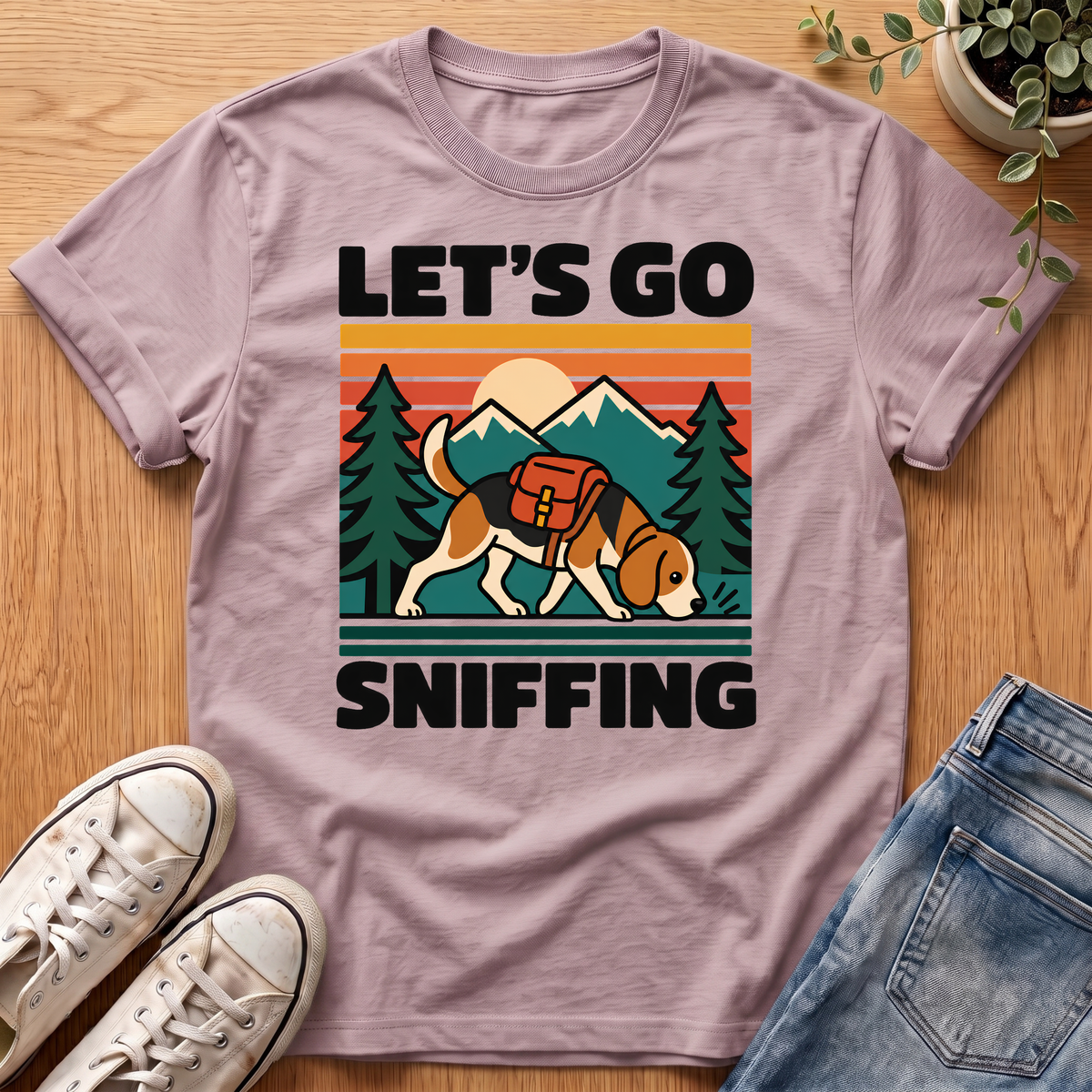 Let's Go Sniffing T-Shirt