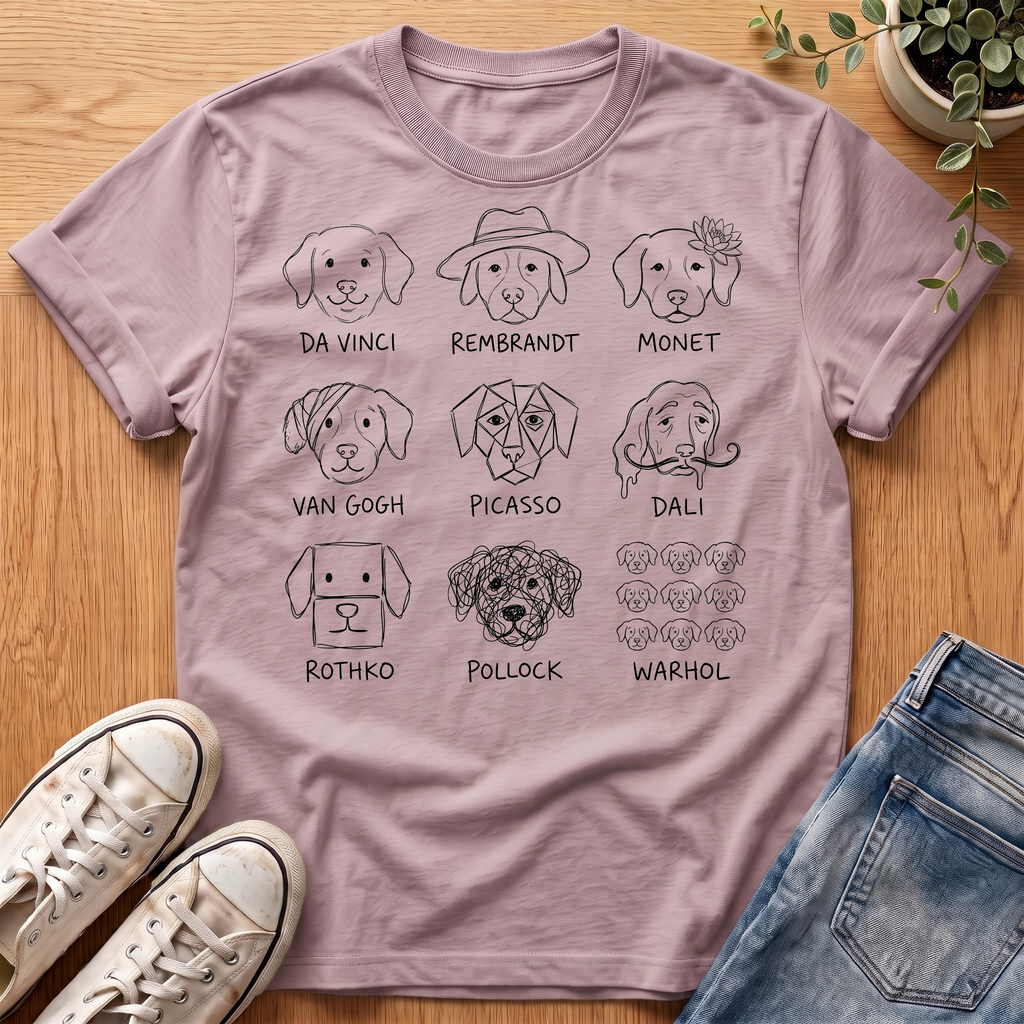 Dogs Of Art History T-Shirt