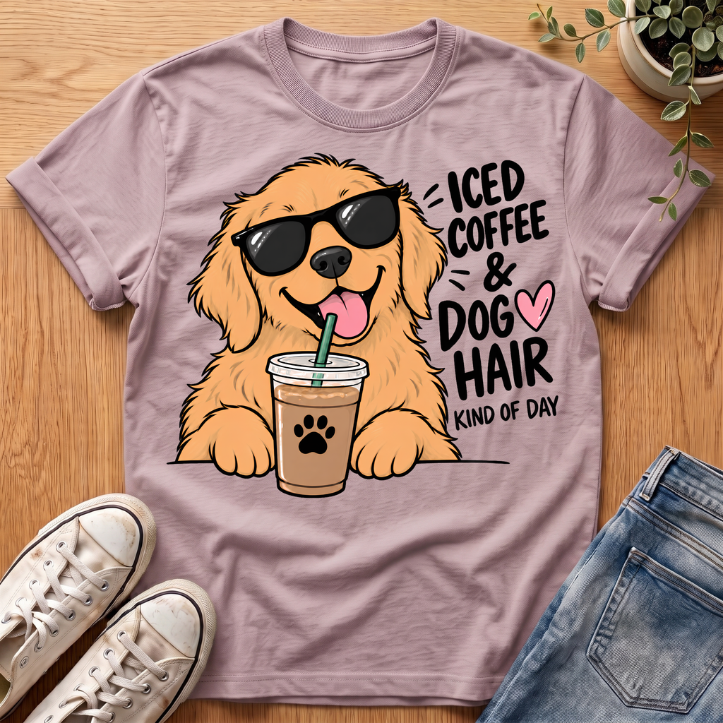 Iced Coffee & Dog Hair T-Shirt
