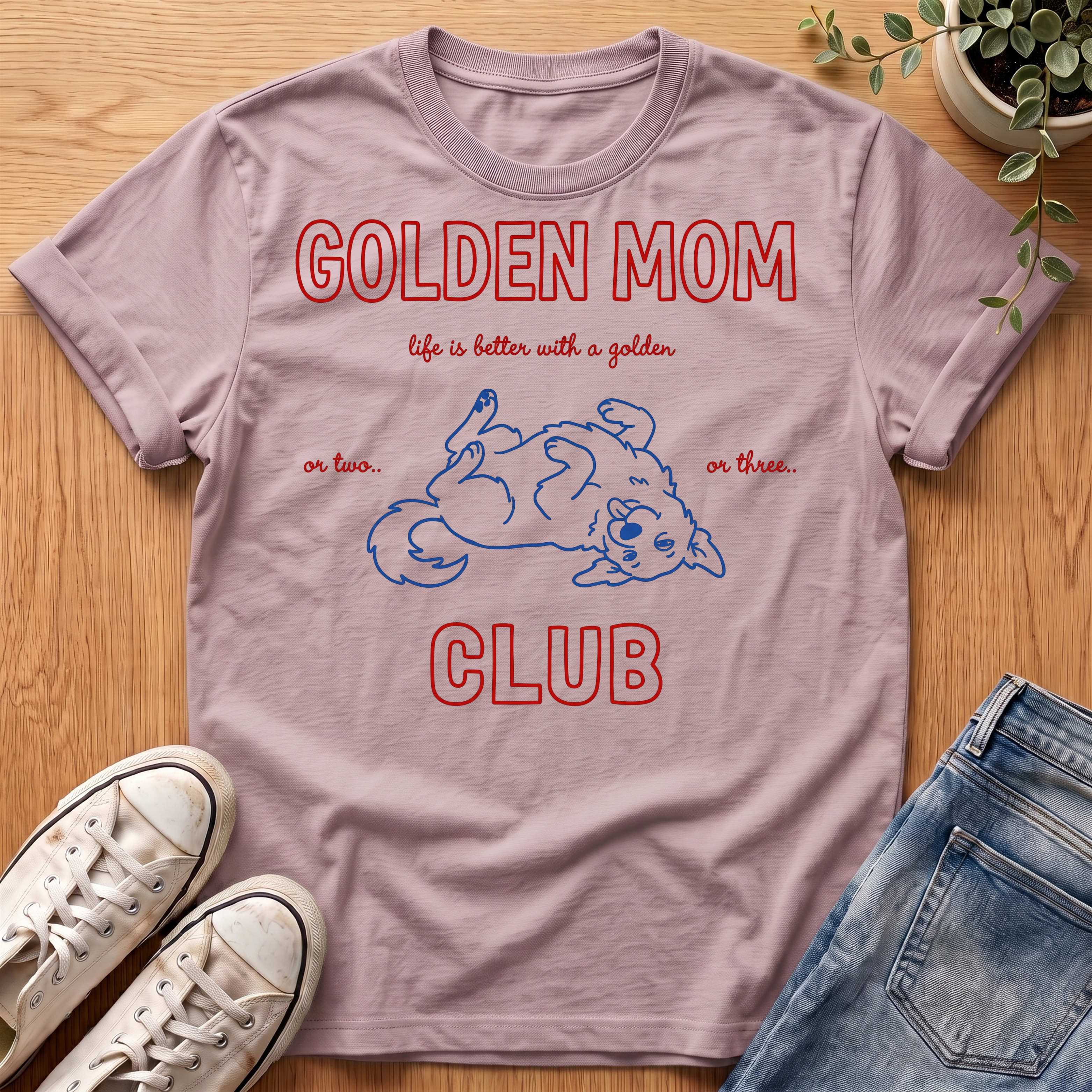 Golden Mom T-Shirt