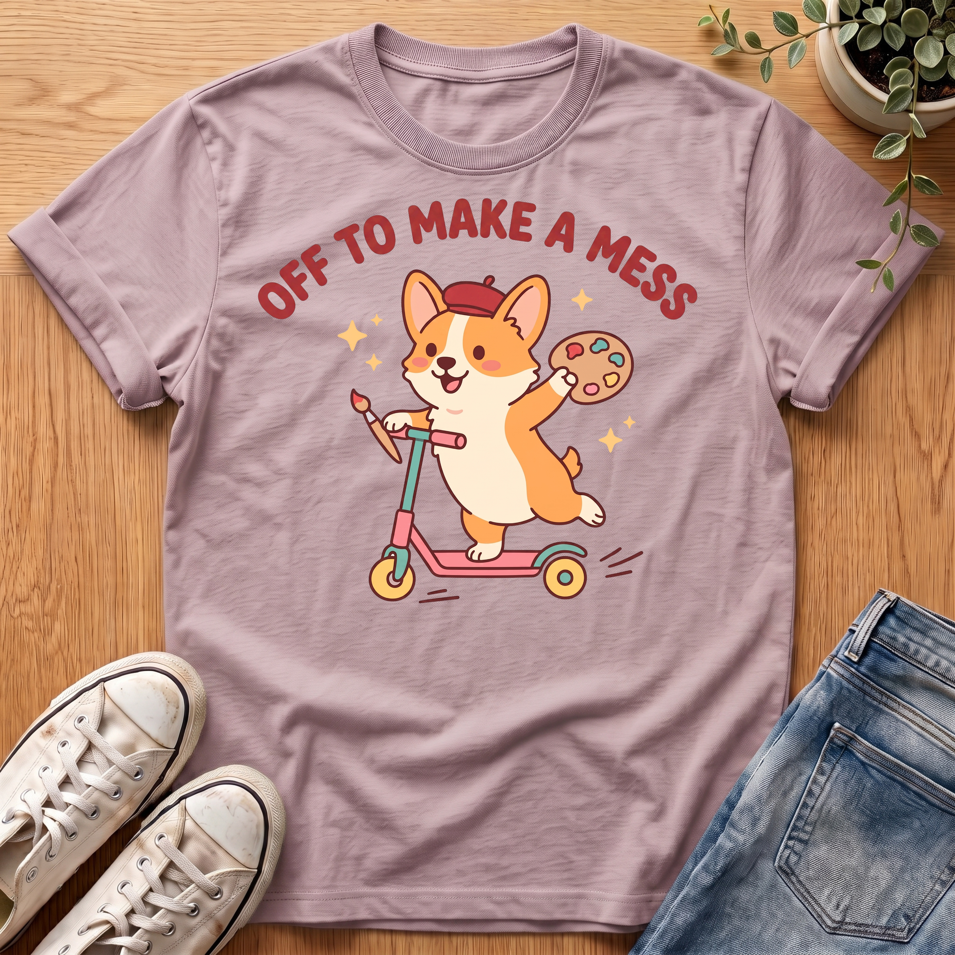 Off To Make A Mess T-Shirt