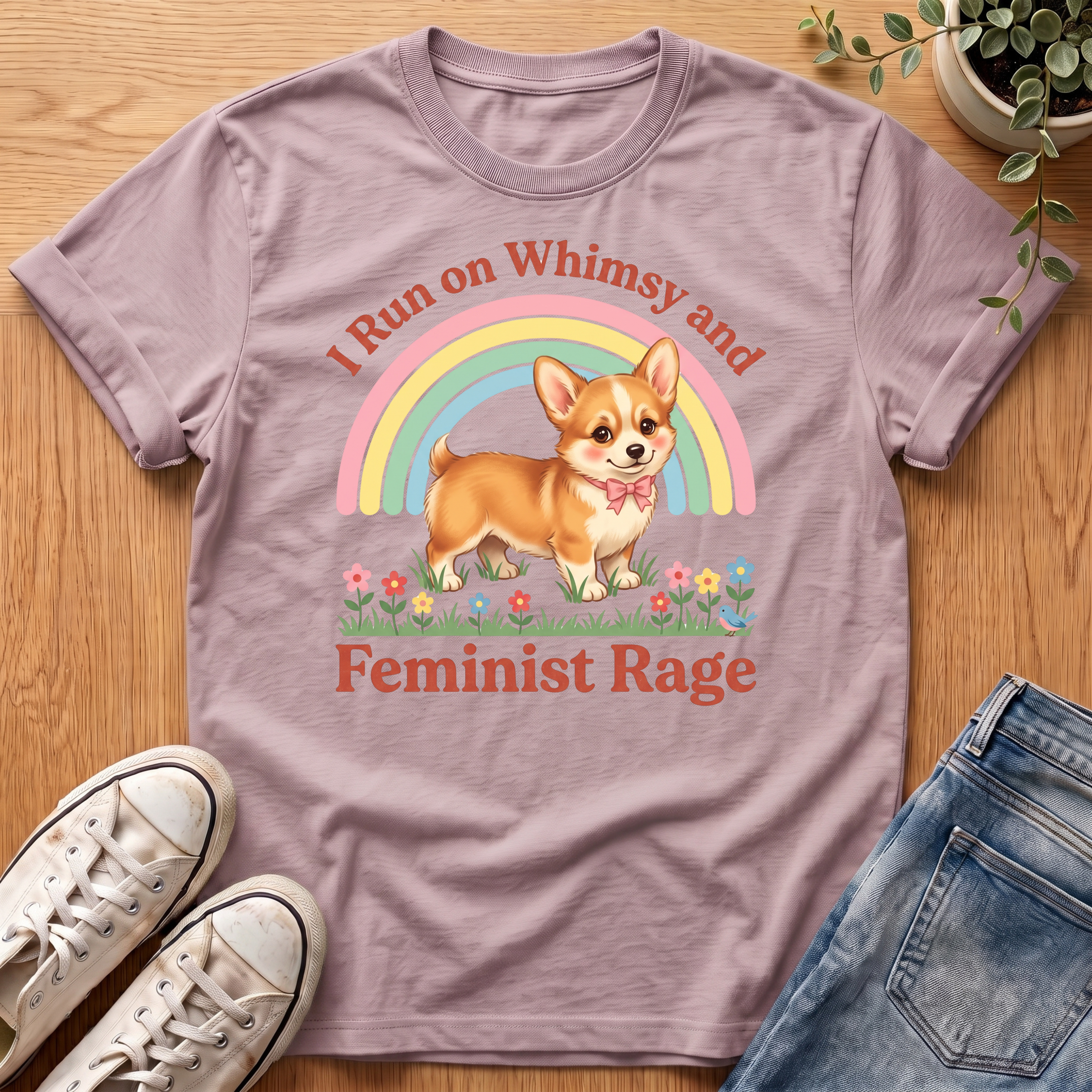 I Run On Whimsy T-Shirt