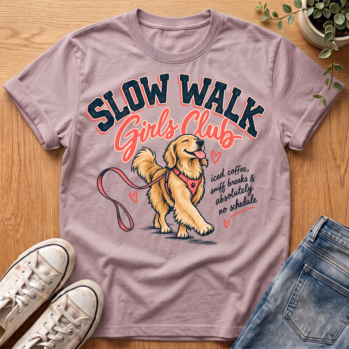 Slow Walk Girls Club T-Shirt