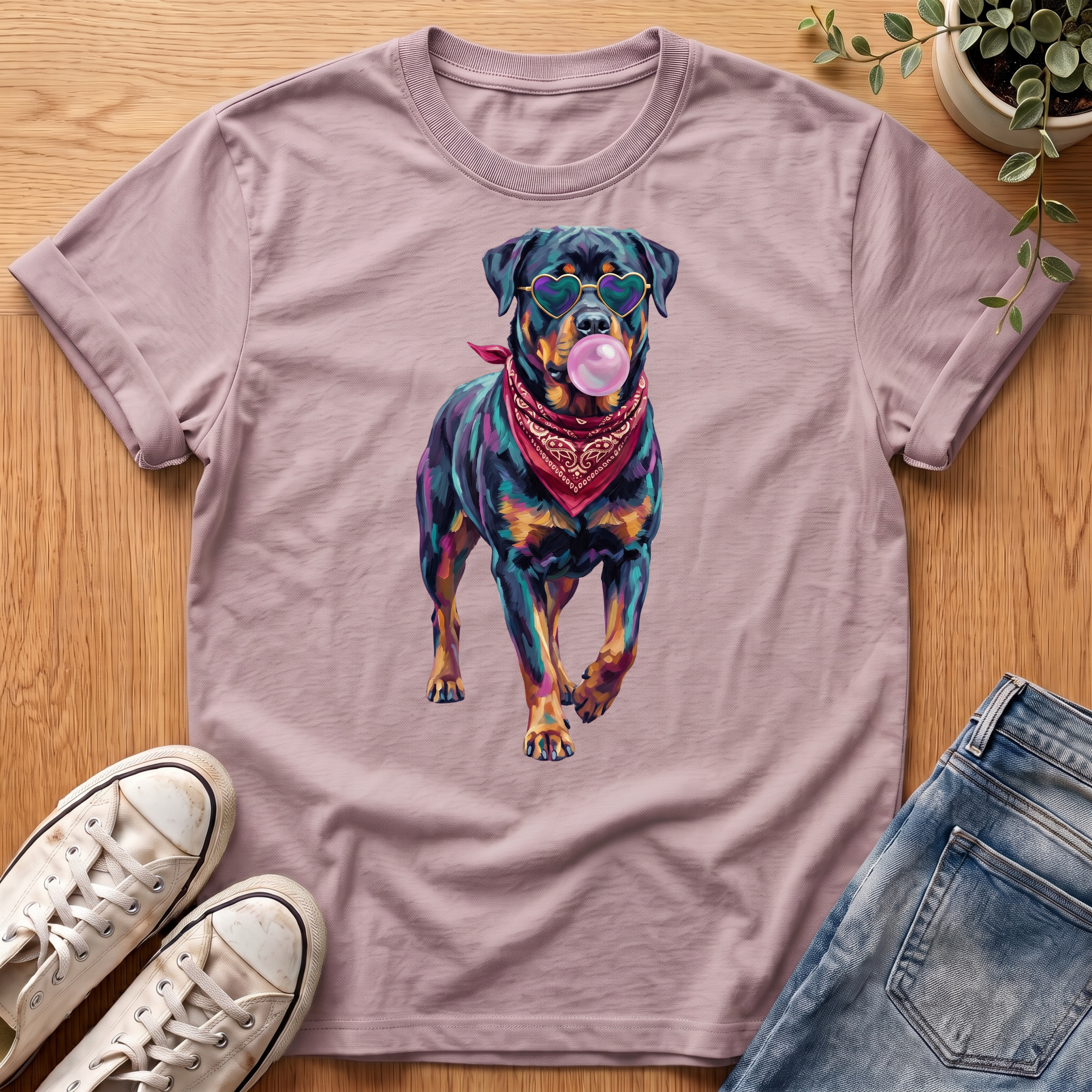 Rottweiler Bubblegum T-Shirt