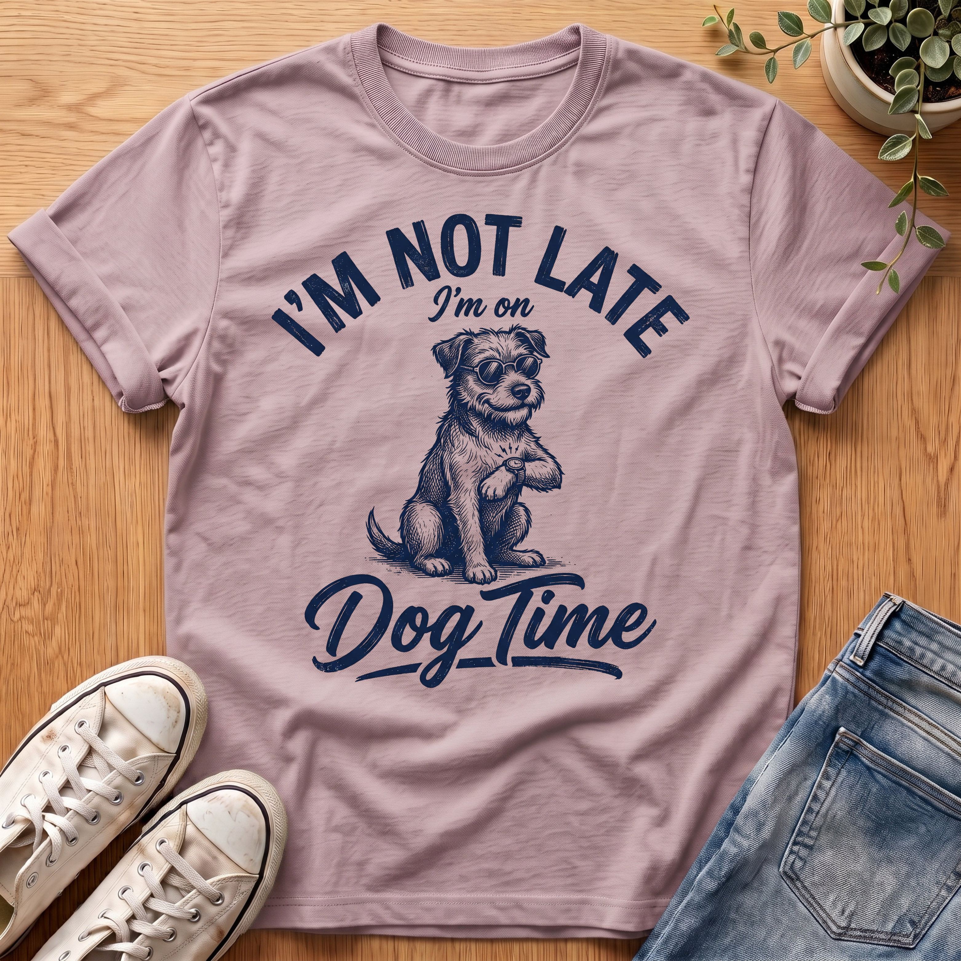I'm Not Late T-Shirt