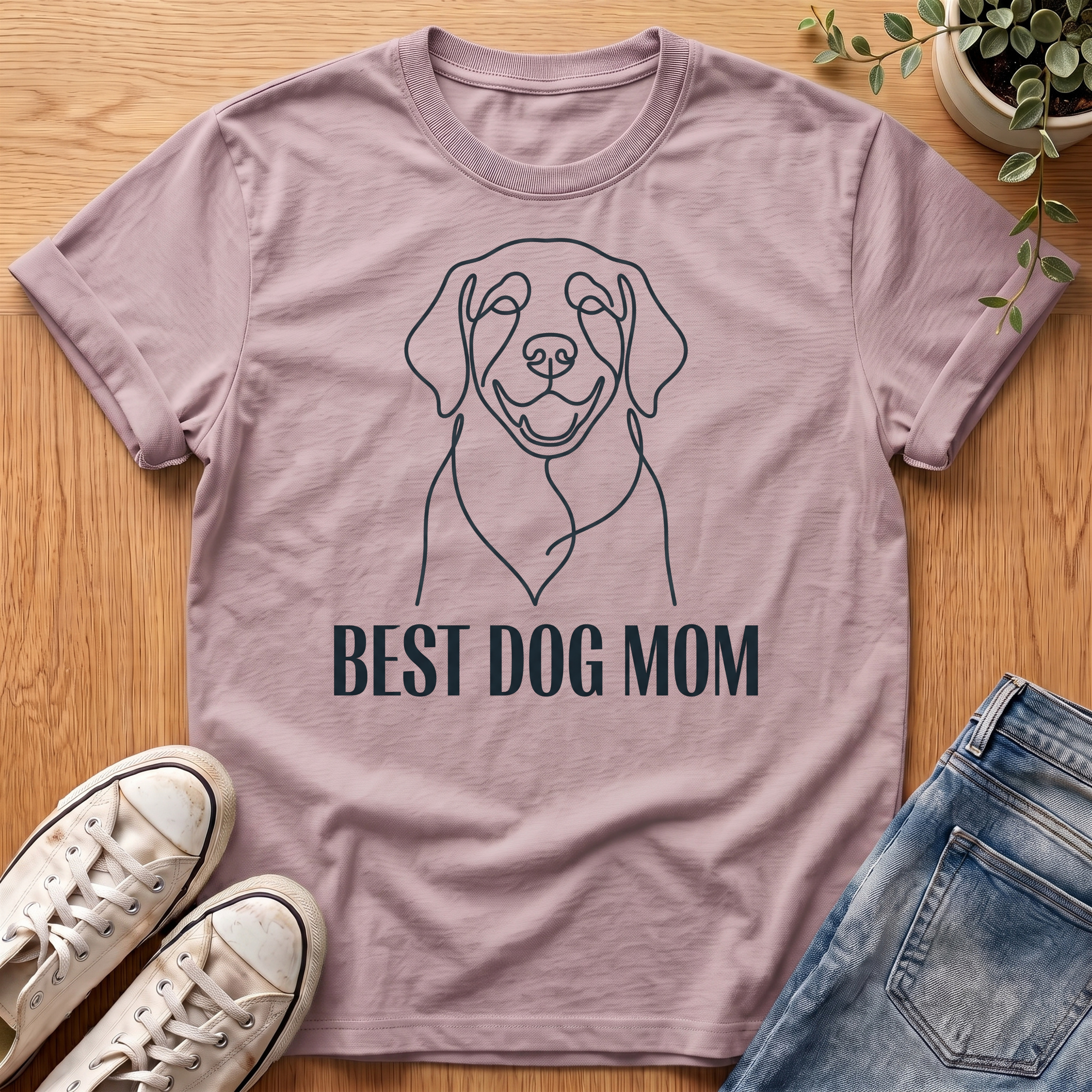 Best Dog Mom T-Shirt