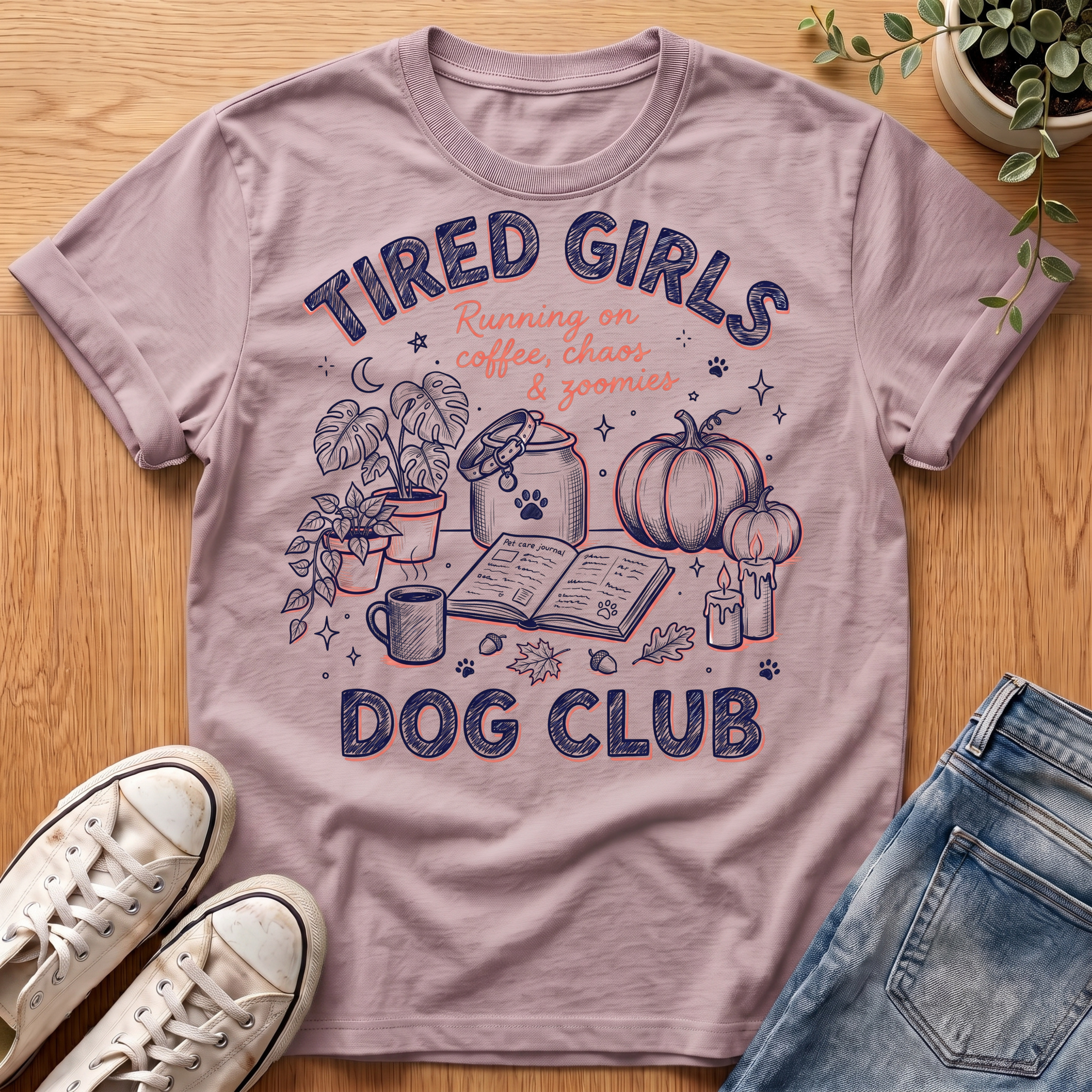 Tired Girls Fall Collection T-Shirt