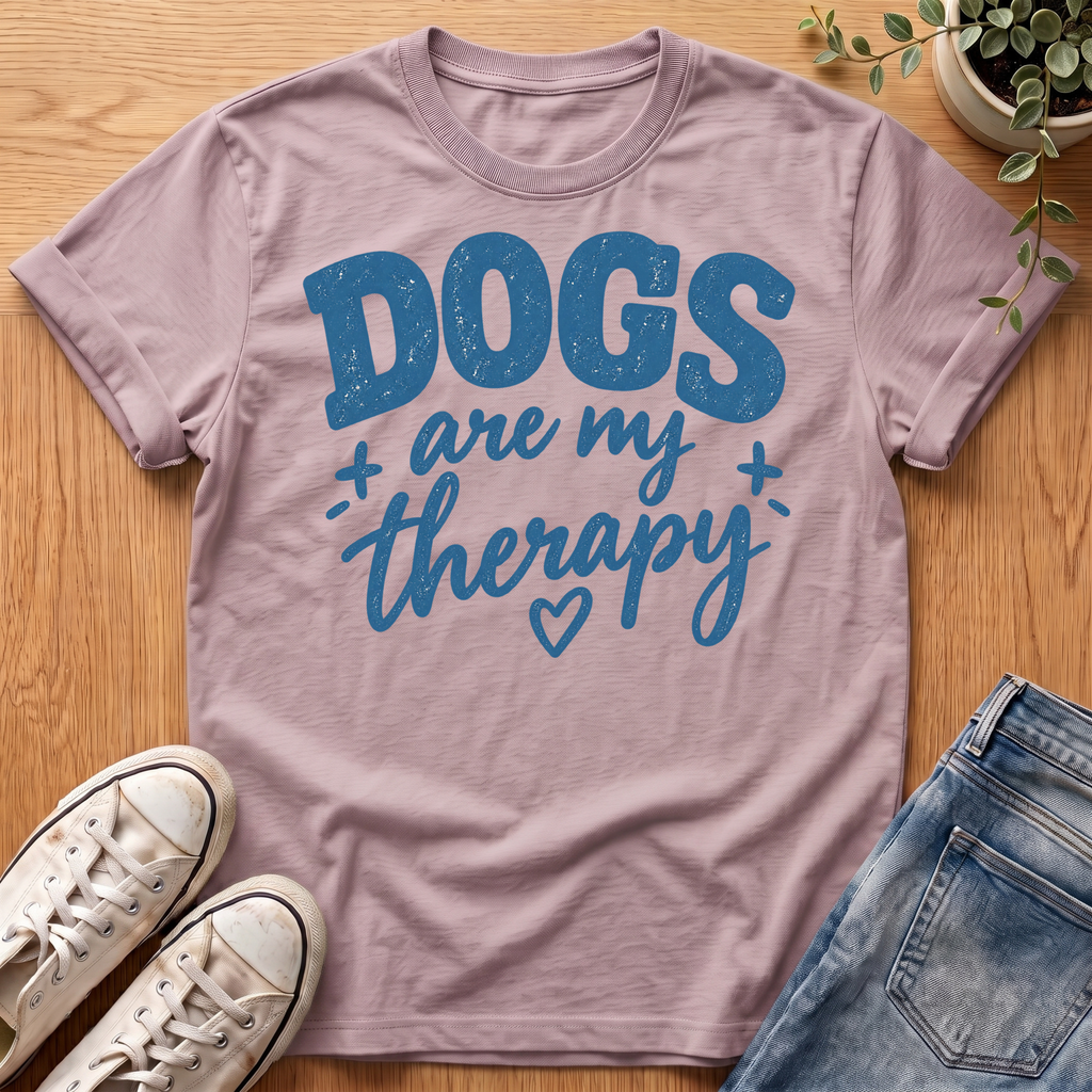Dogs Are My Therapy T-Shirt