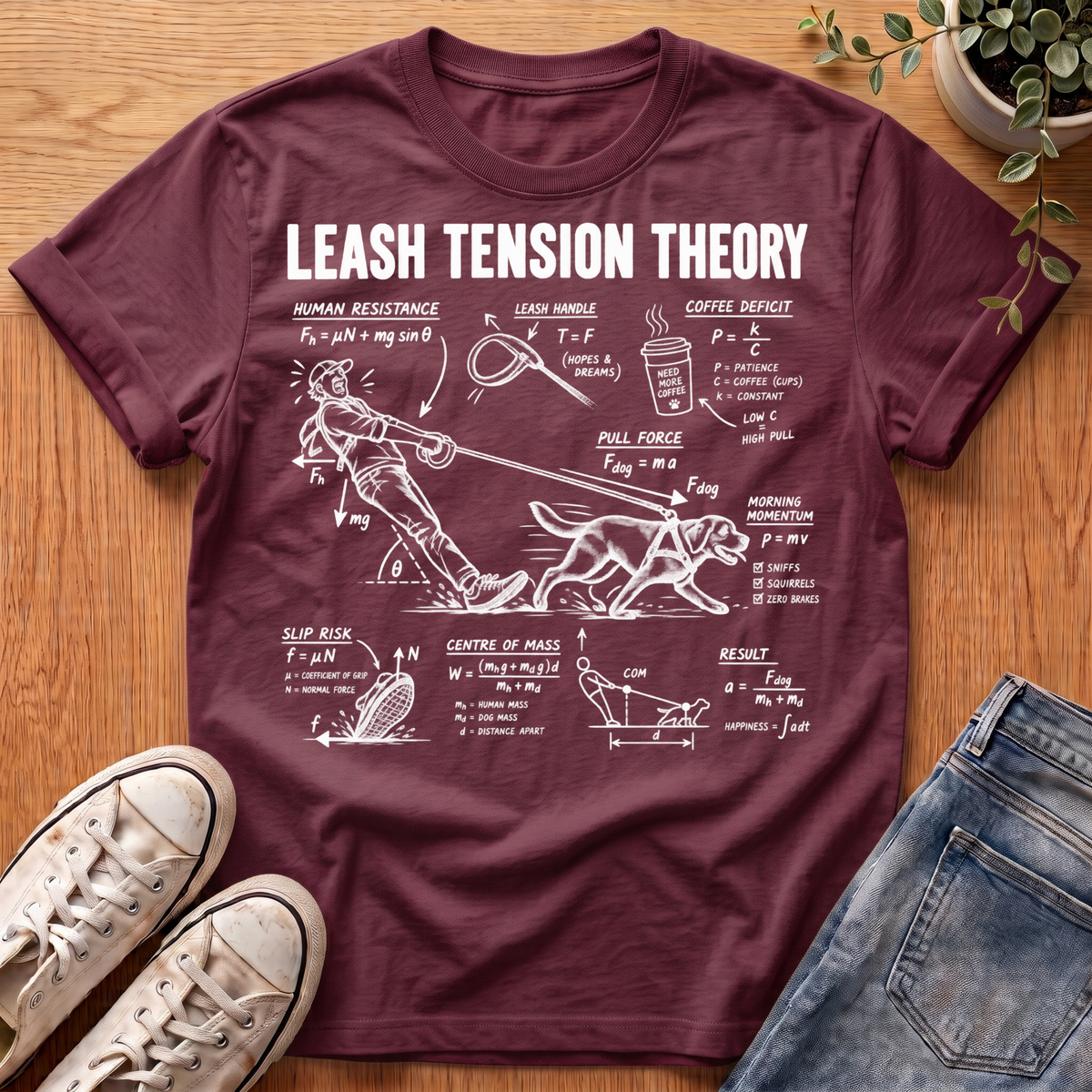 Leash Tension Theory T-Shirt