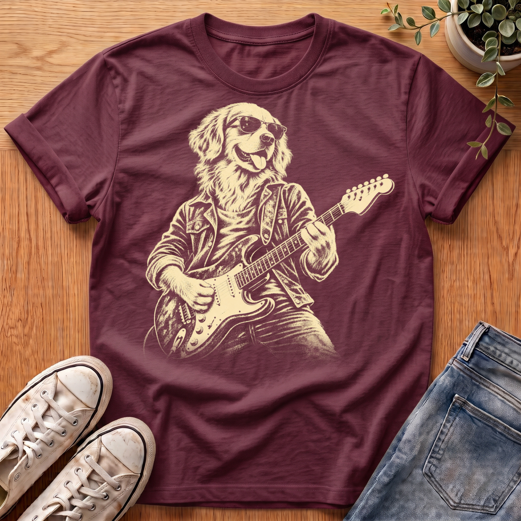 Golden Retriever Ruff & Roll T-Shirt