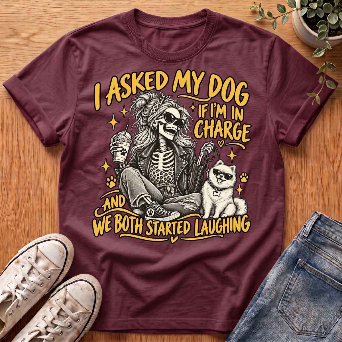 Asked My Dog #2 T-Shirt
