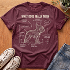 Frenchie What Dogs Really Think T-Shirt