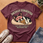 Socially Exhausted T-Shirt