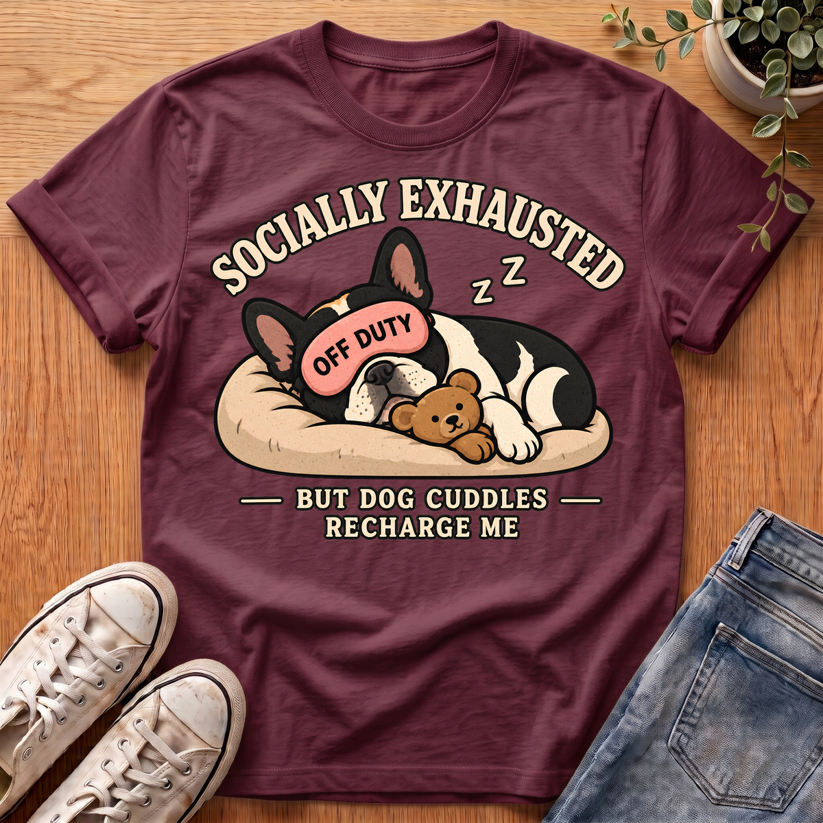 Socially Exhausted T-Shirt