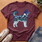 Husky Northern Lights T-Shirt