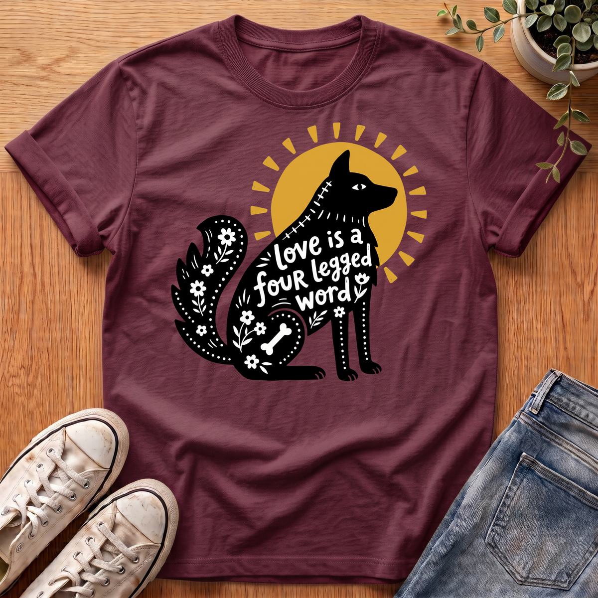 Four Legged Word T-Shirt