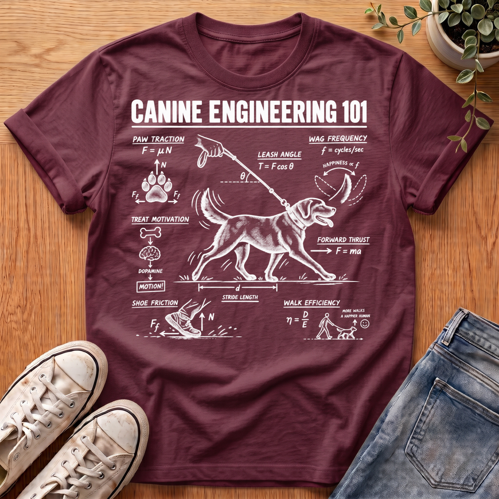 Canine Engineering 101 T-Shirt