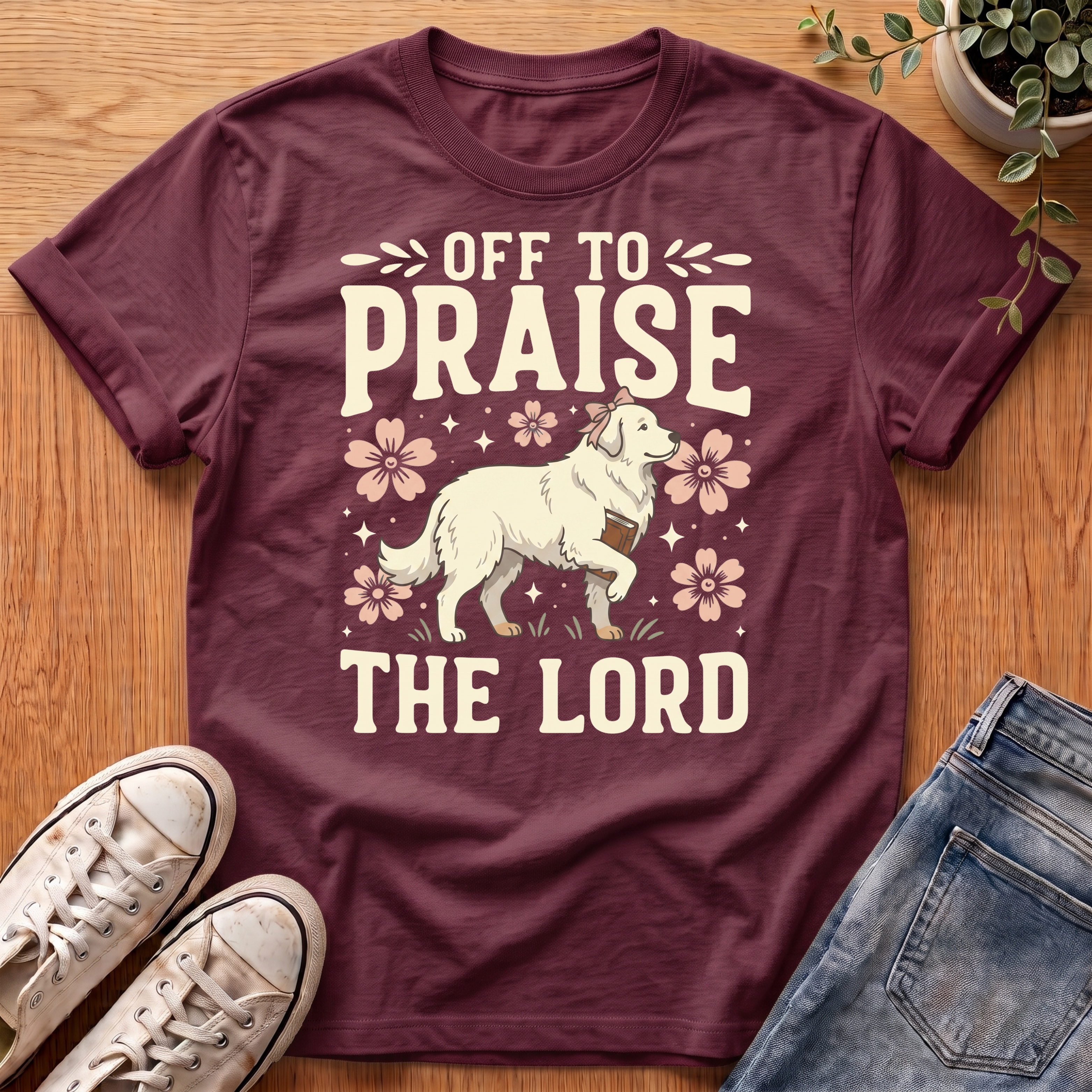Off To Praise The Lord T-Shirt