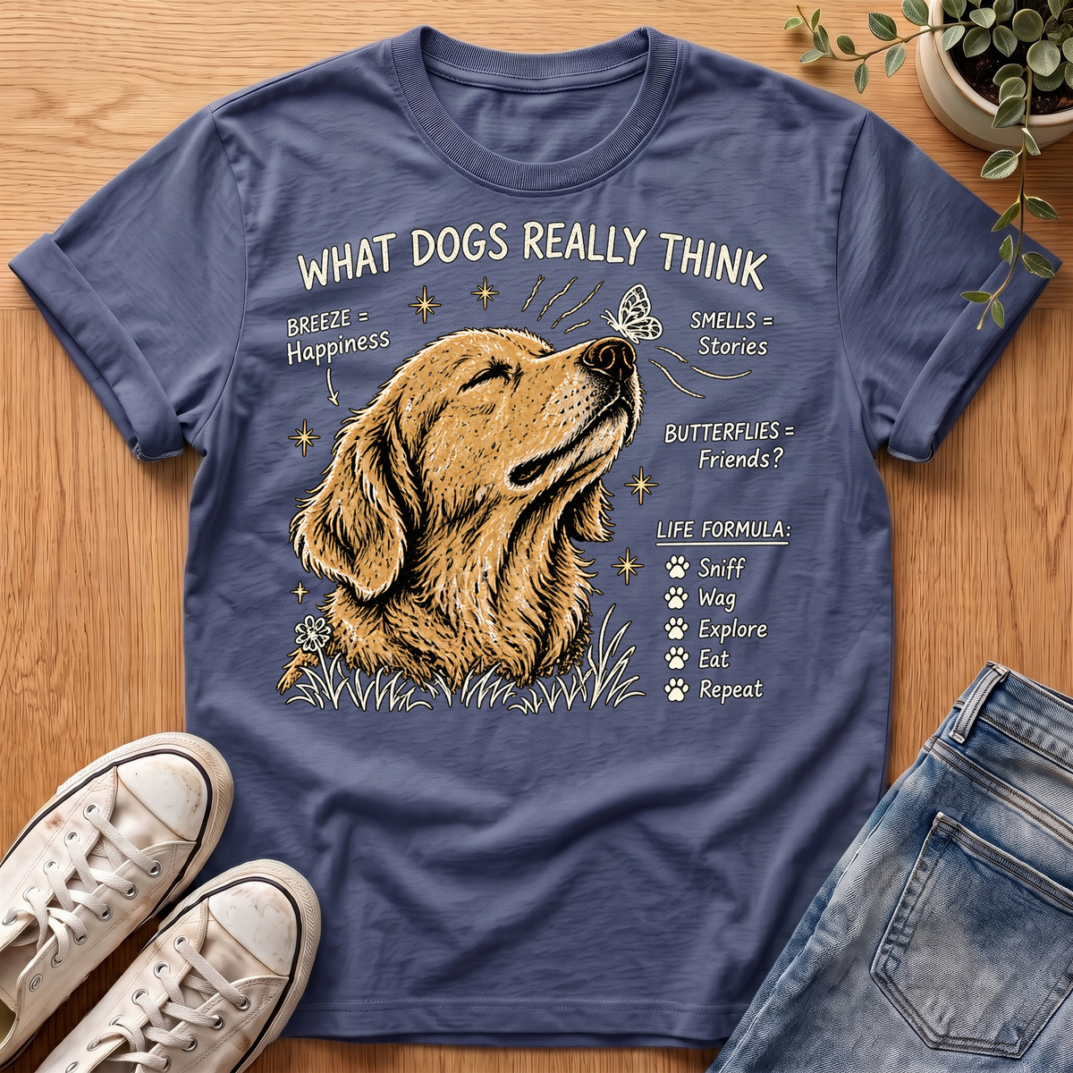 Golden Retriever Life Formula T-Shirt