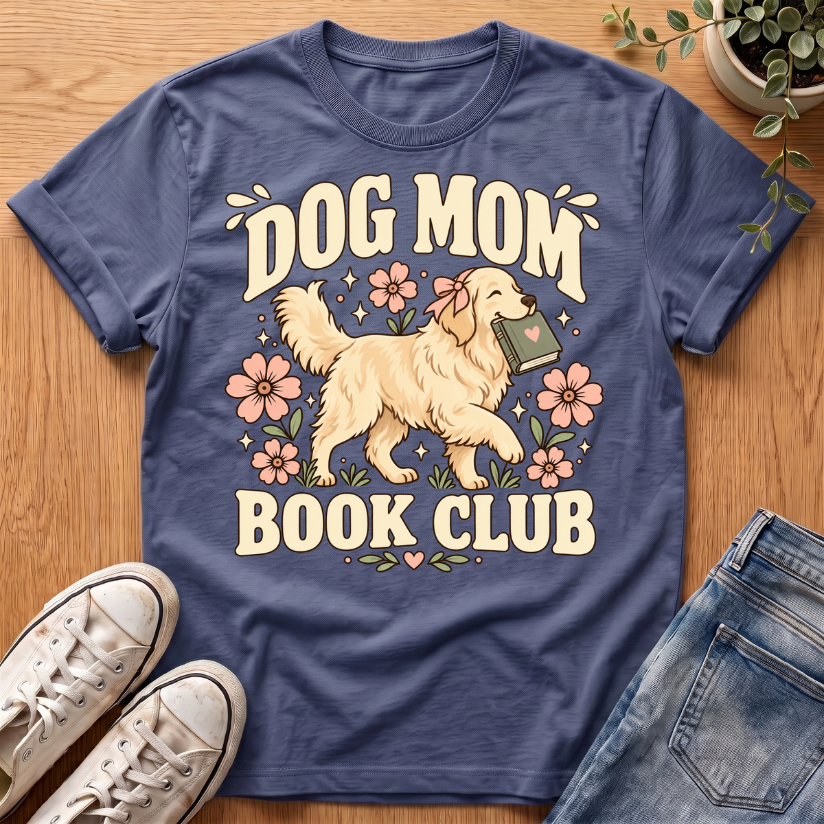Dog Mom Book Club T-Shirt