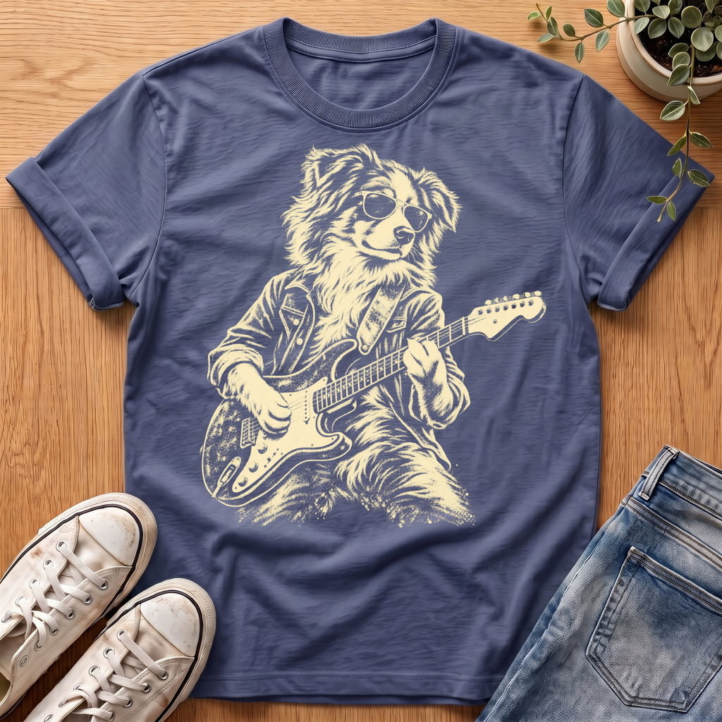 Australian Shepherd Ruff & Roll T-Shirt