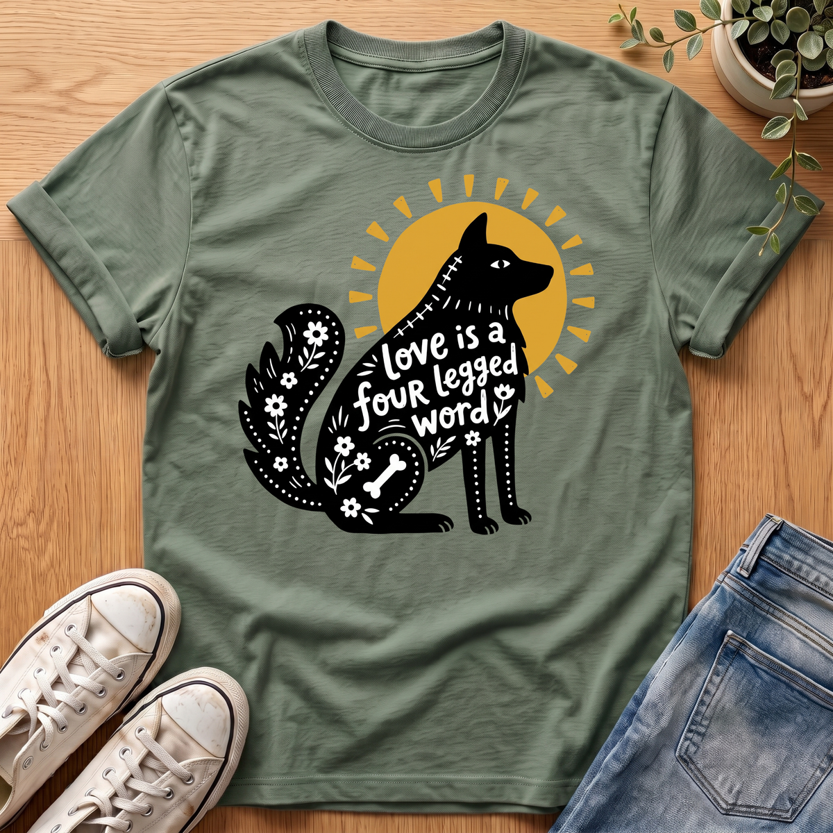 Four Legged Word T-Shirt