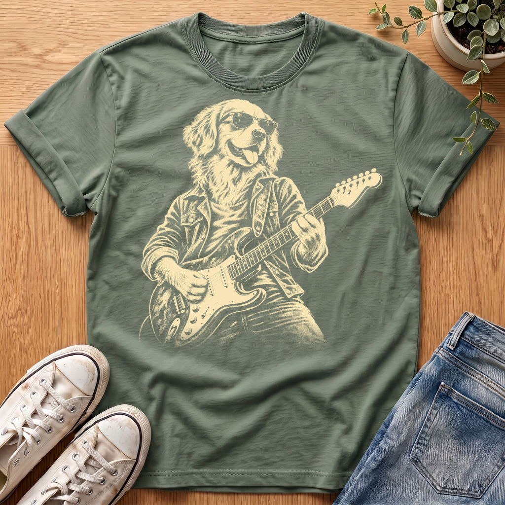 Golden Retriever Ruff & Roll T-Shirt