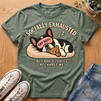 Socially Exhausted T-Shirt