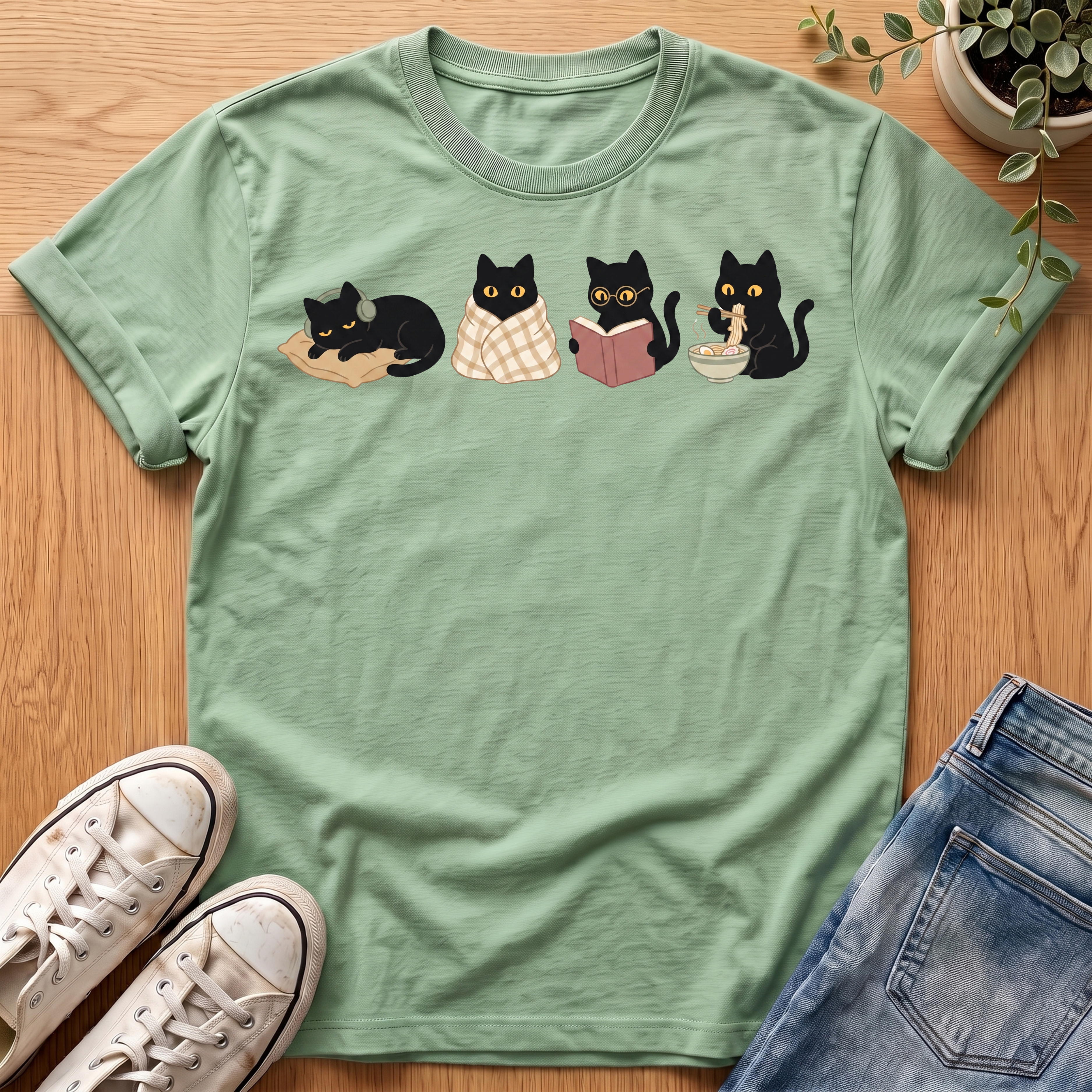 Cozy Cat Life T-Shirt