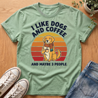 I Like Dogs And Coffee T-Shirt