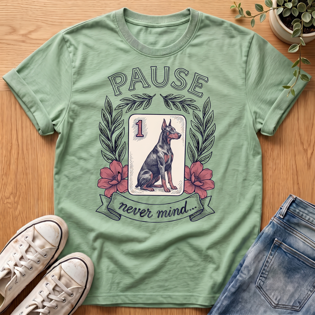Doberman Pause T-Shirt