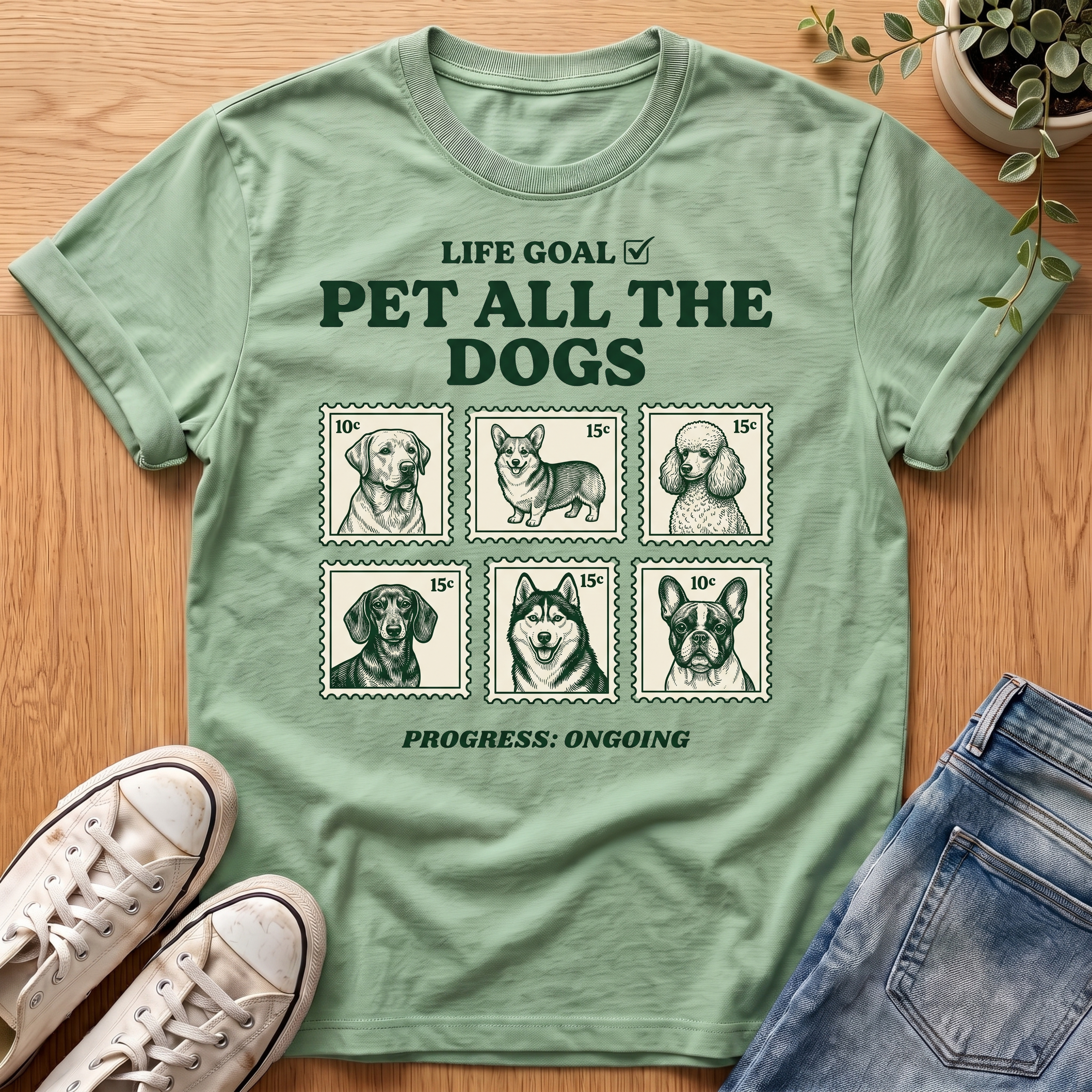 Pet All The Dogs T-Shirt