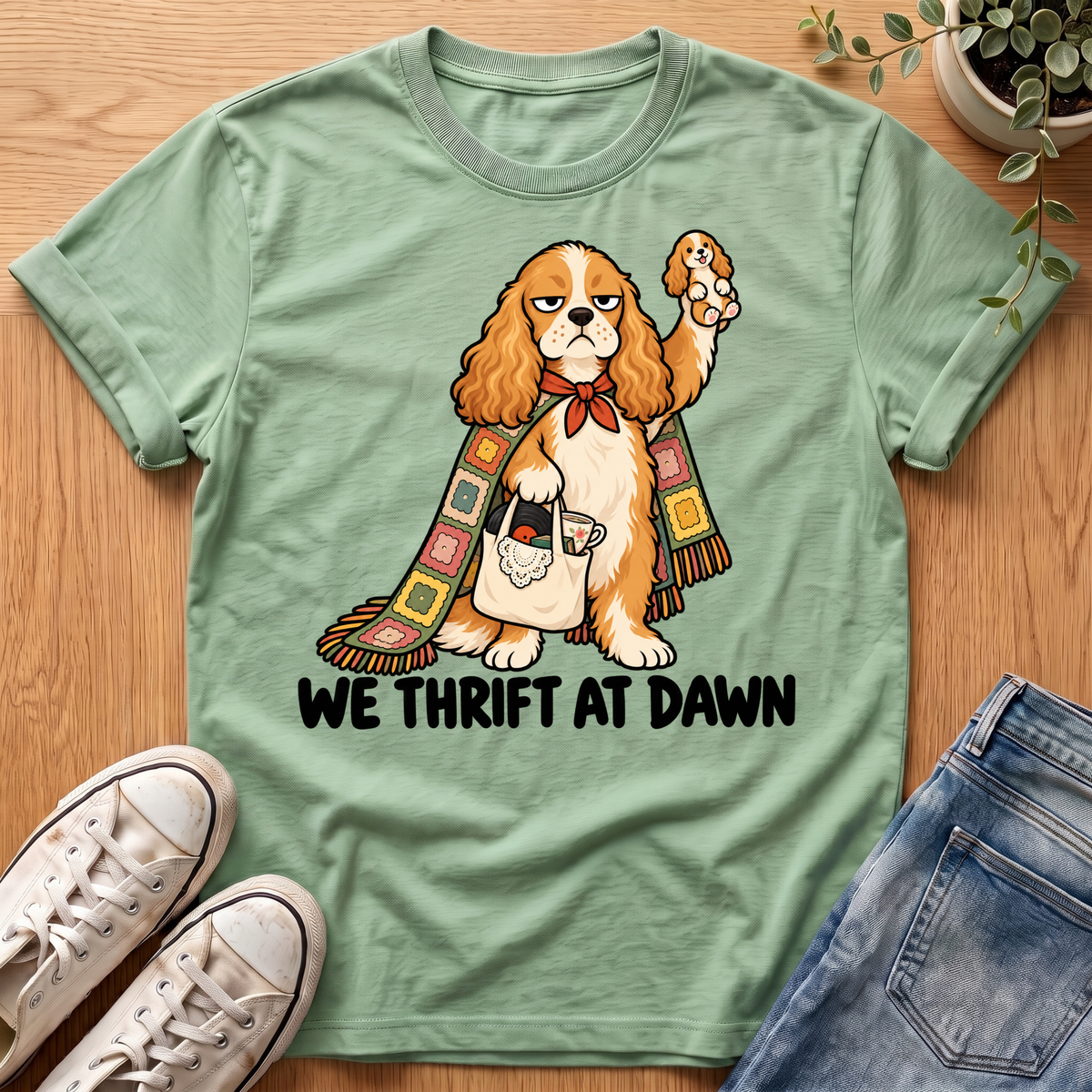 Cocker Spaniel Thrift Adventure T-Shirt