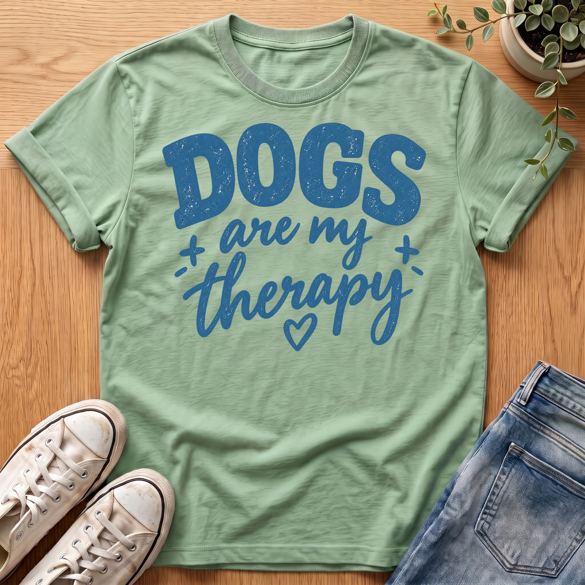Dogs Are My Therapy T-Shirt