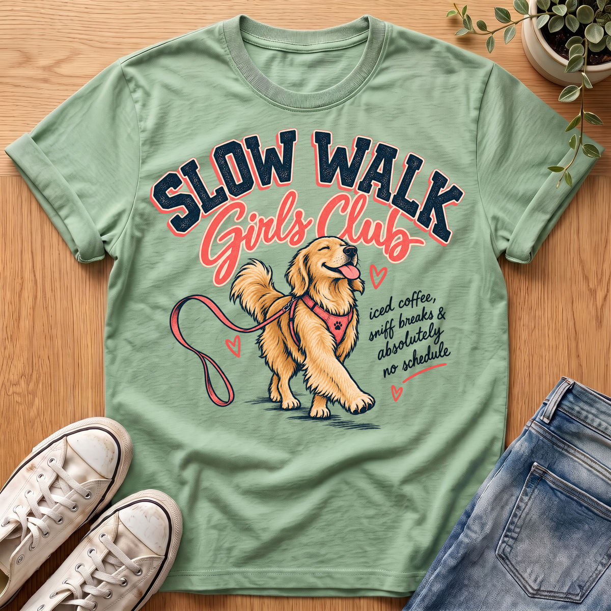 Slow Walk Girls Club T-Shirt