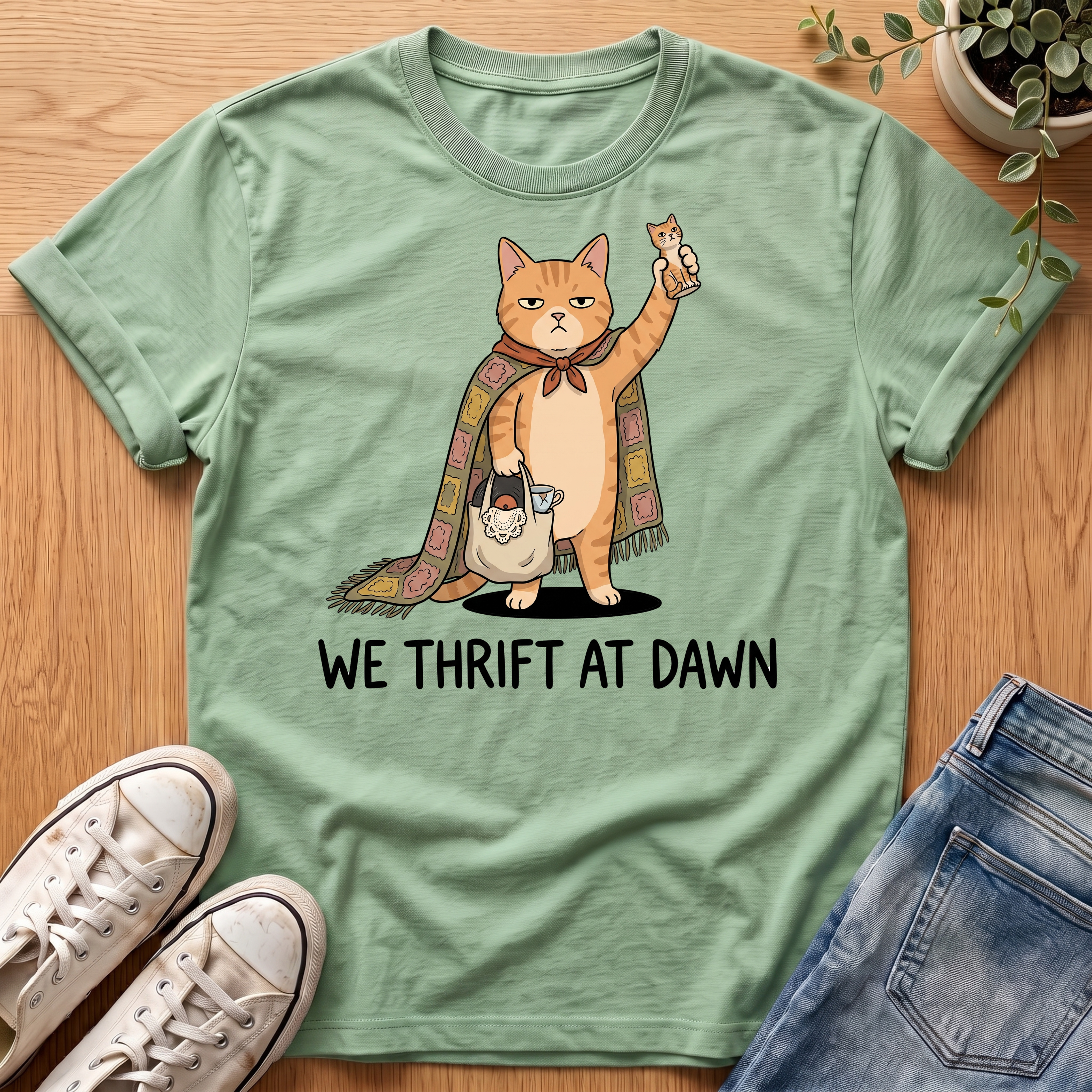We Thrift At Dawn T-Shirt