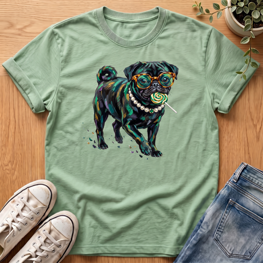Pug Lollipop T-Shirt