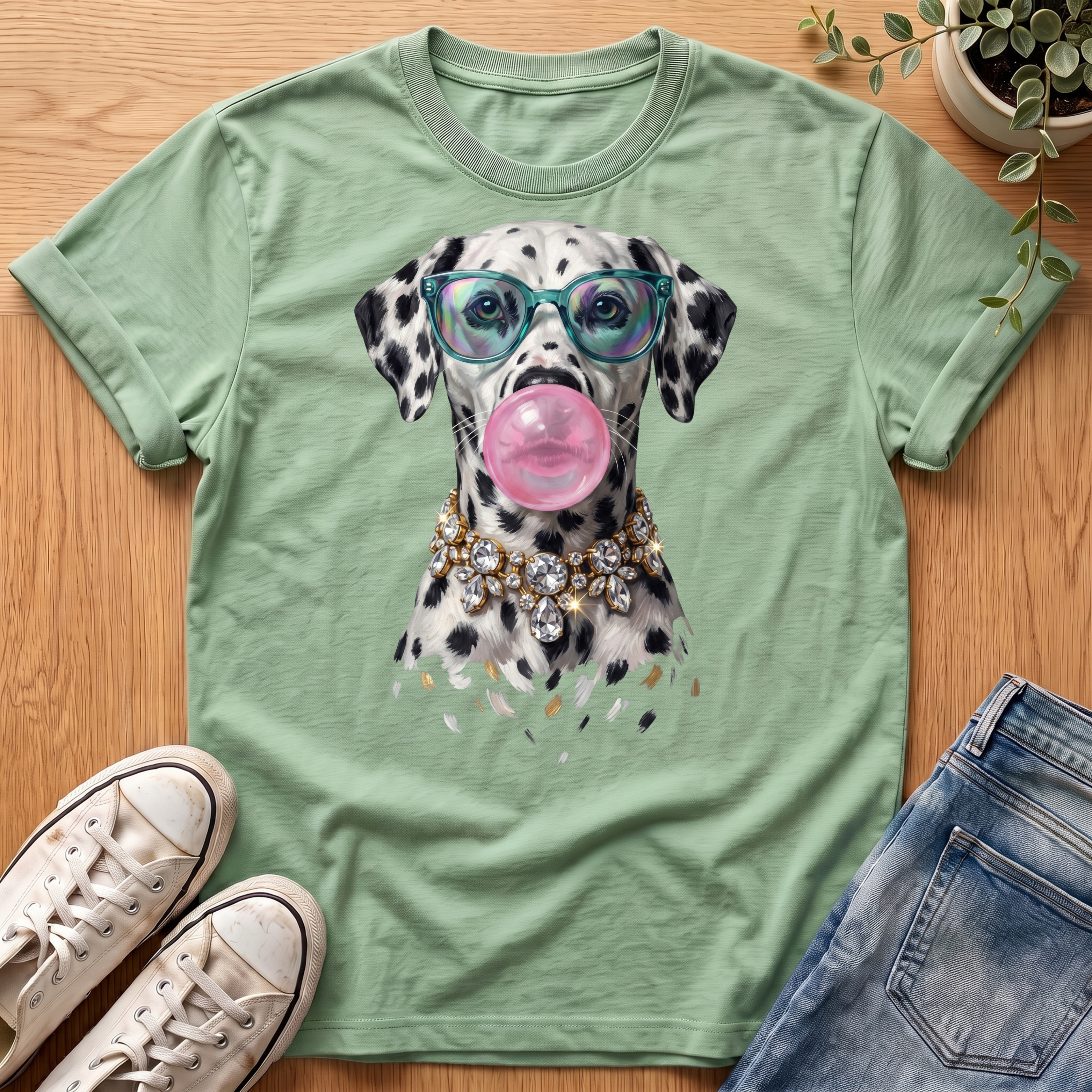 Diamonds & Dalmatian T-Shirt