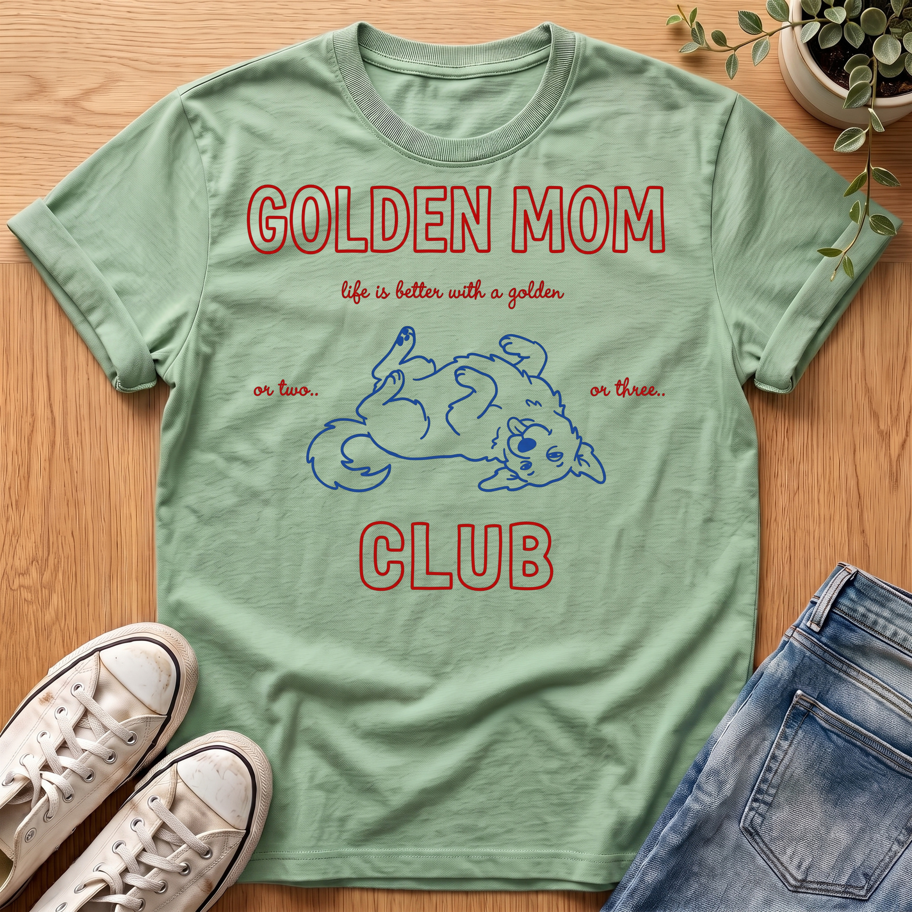 Golden Mom T-Shirt