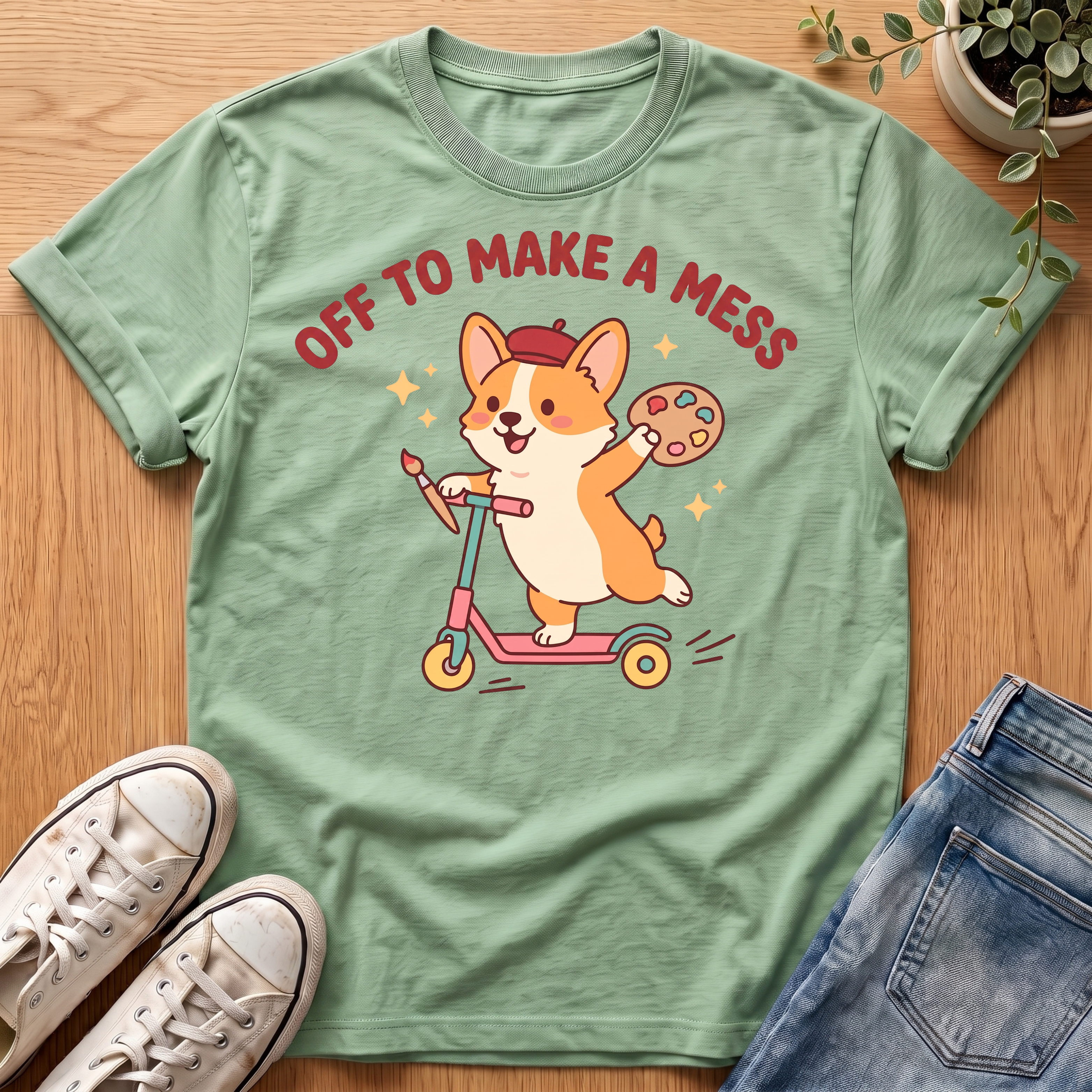 Off To Make A Mess T-Shirt