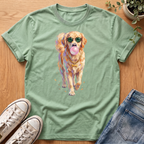 Golden Retriever Bubblegum T-Shirt