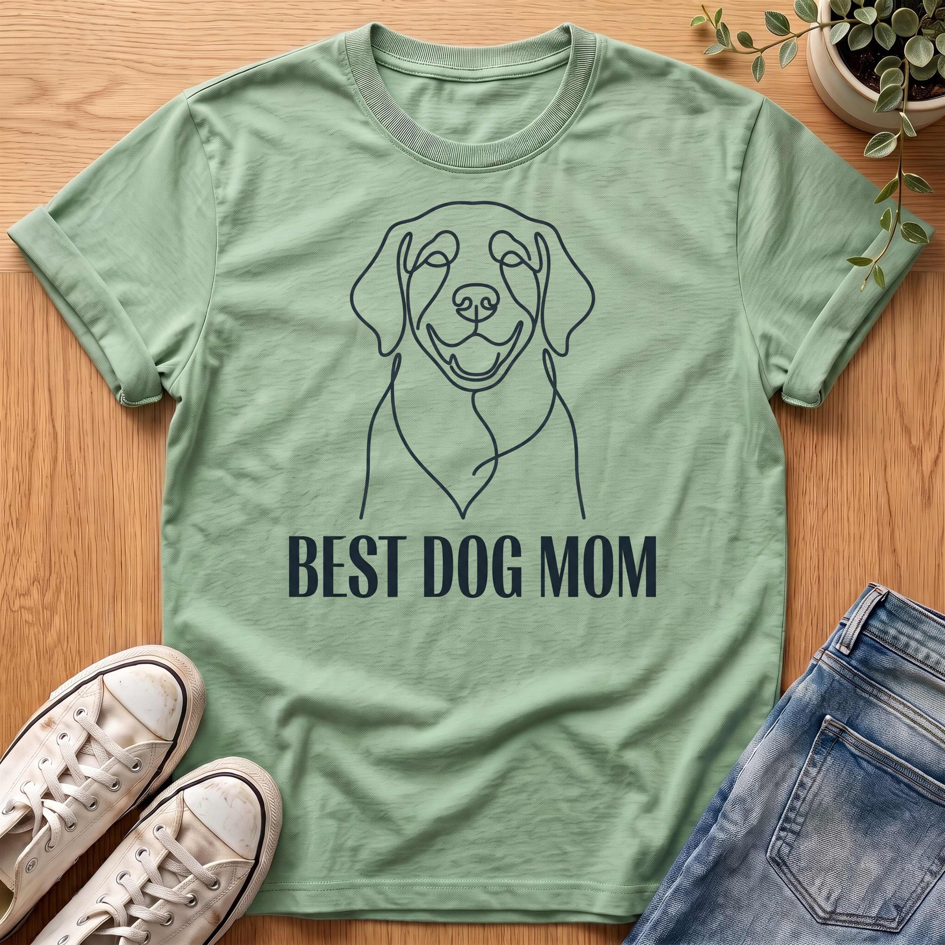 Best Dog Mom T-Shirt