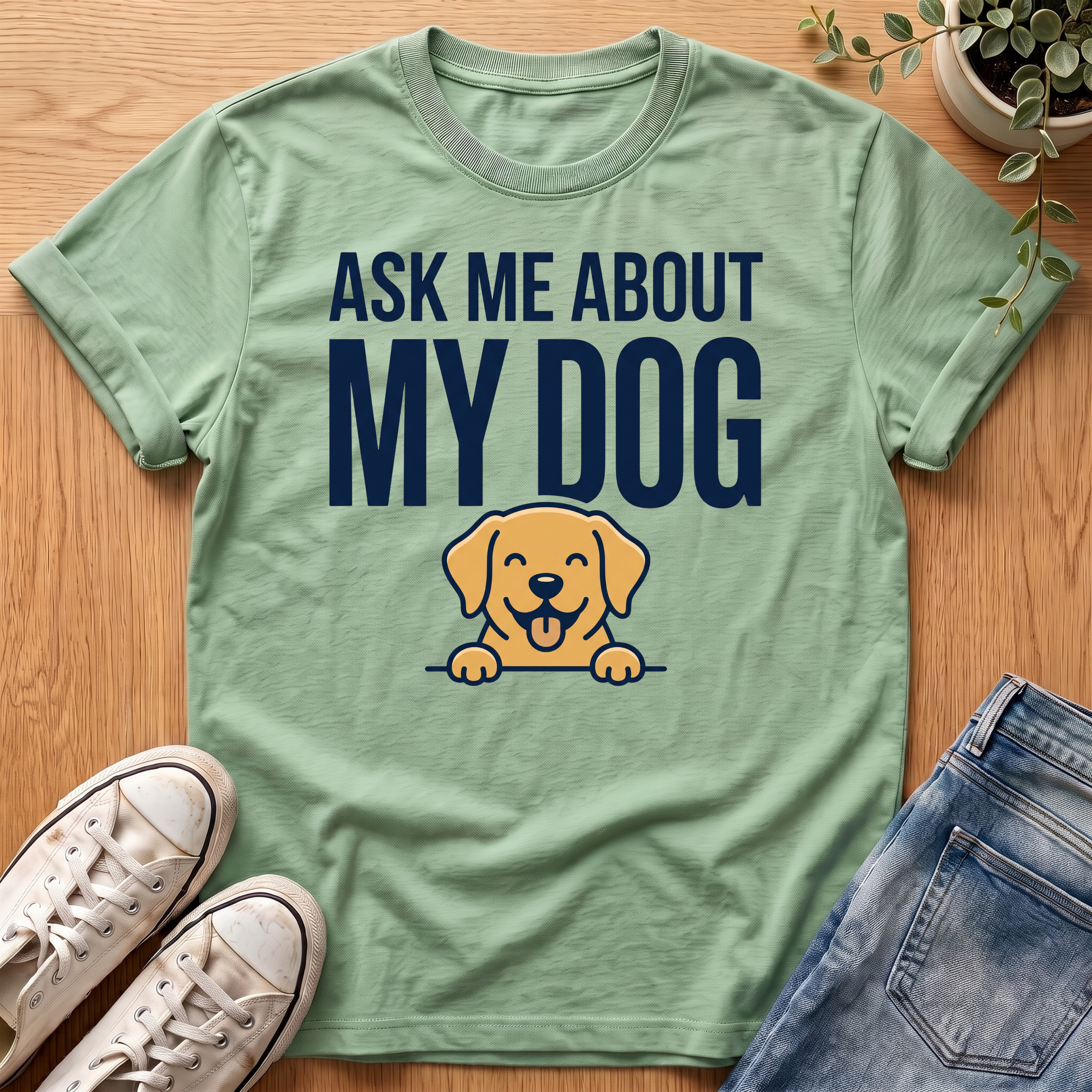 Ask Me About My Dog T-Shirt