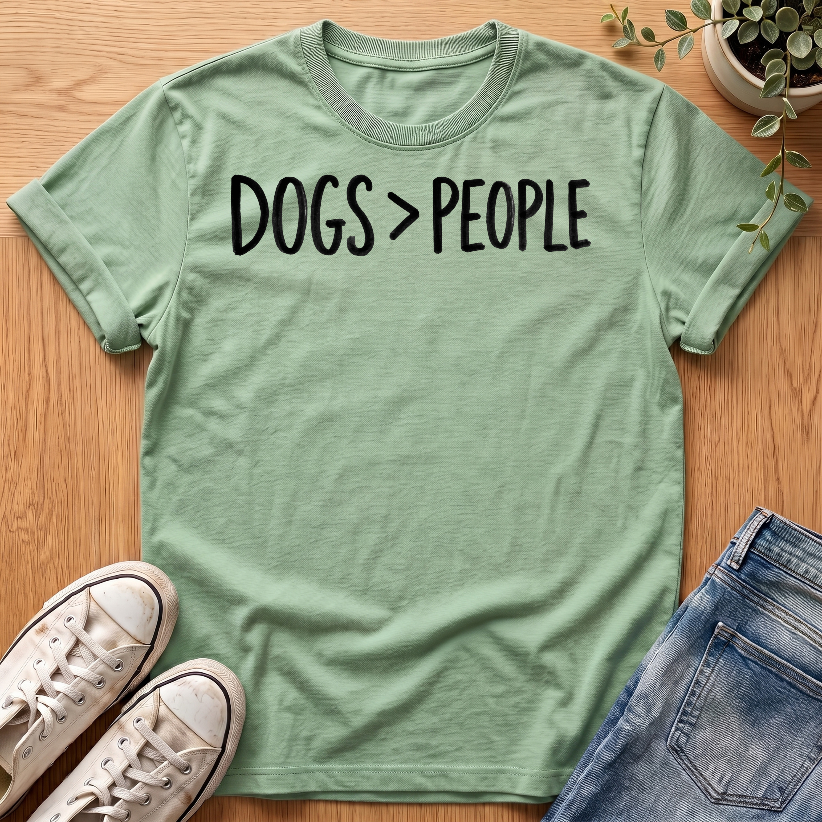 Dogs > People T-Shirt