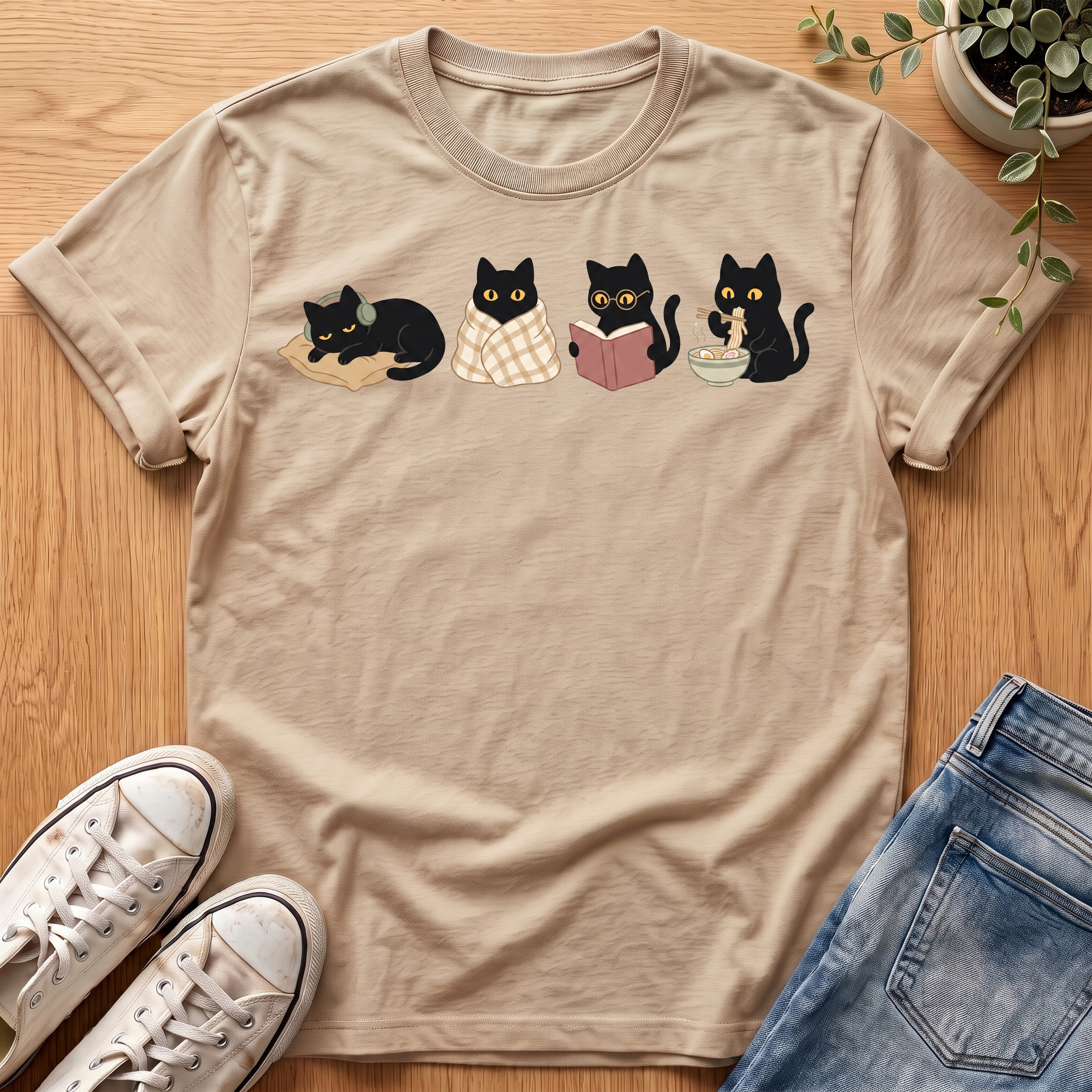 Cozy Cat Life T-Shirt